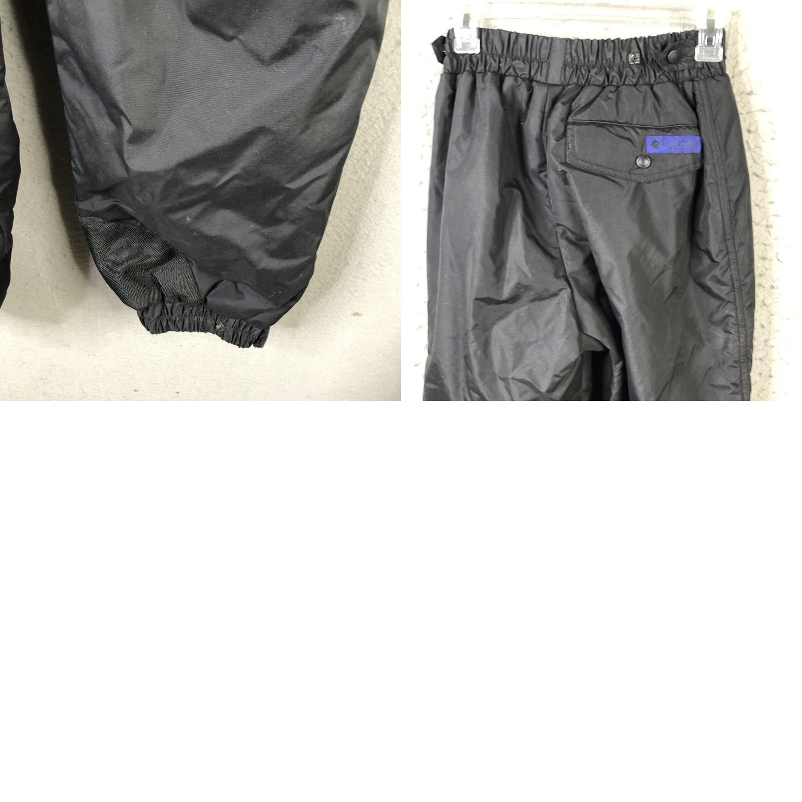 Vintage Columbia Pants Womens Small Black Insulated Nylon Snow Ski Winter Snowboard Size 28" / US 6 / IT 42 - 11 Thumbnail