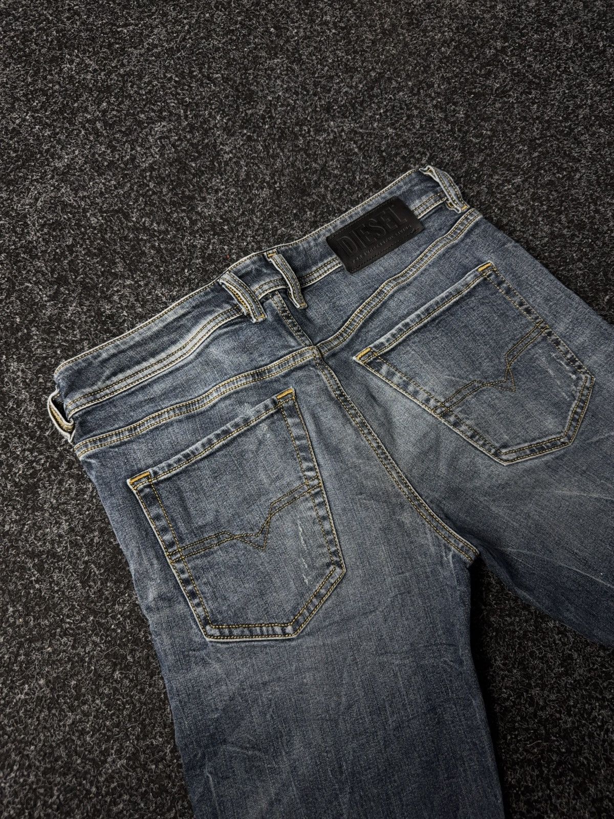 Diesel Vintage 00s Y2K Diesel Skinny SLEENKER-XDenim pants Jeans Size US 29 - 13 Thumbnail
