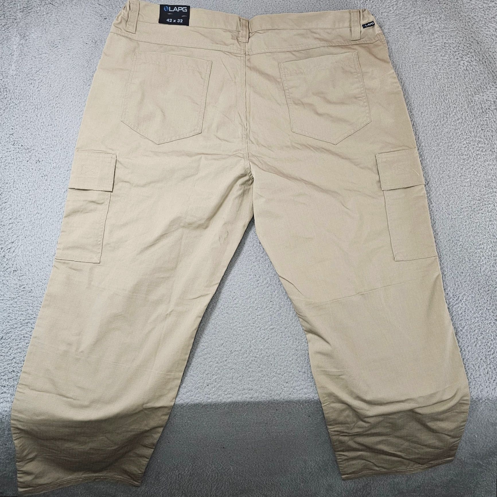 Vintage LA Police Gear Core Cargo Pant Tactical Mens 42x32 Khaki Ripstop BTP9001 Pants Size US 42 / EU 58 - 7 Thumbnail