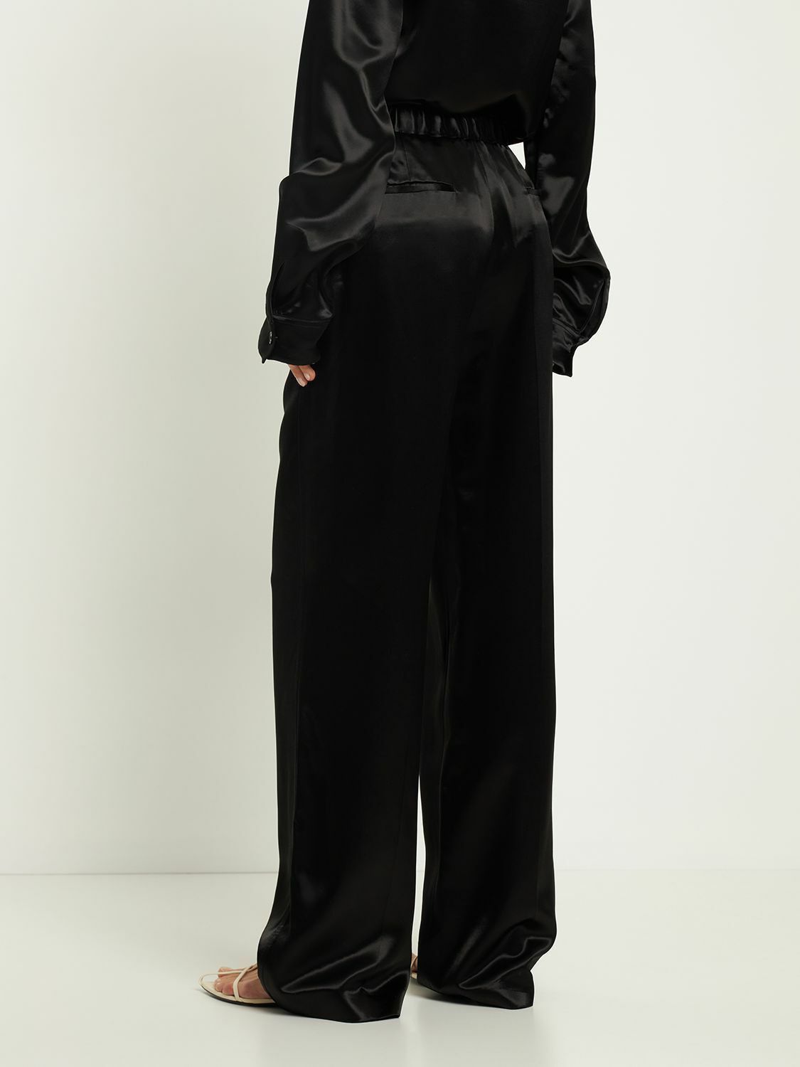 Jil Sander o1y1025 Jogger in Black Size 24" / US 00 / IT 34 - 4 Thumbnail