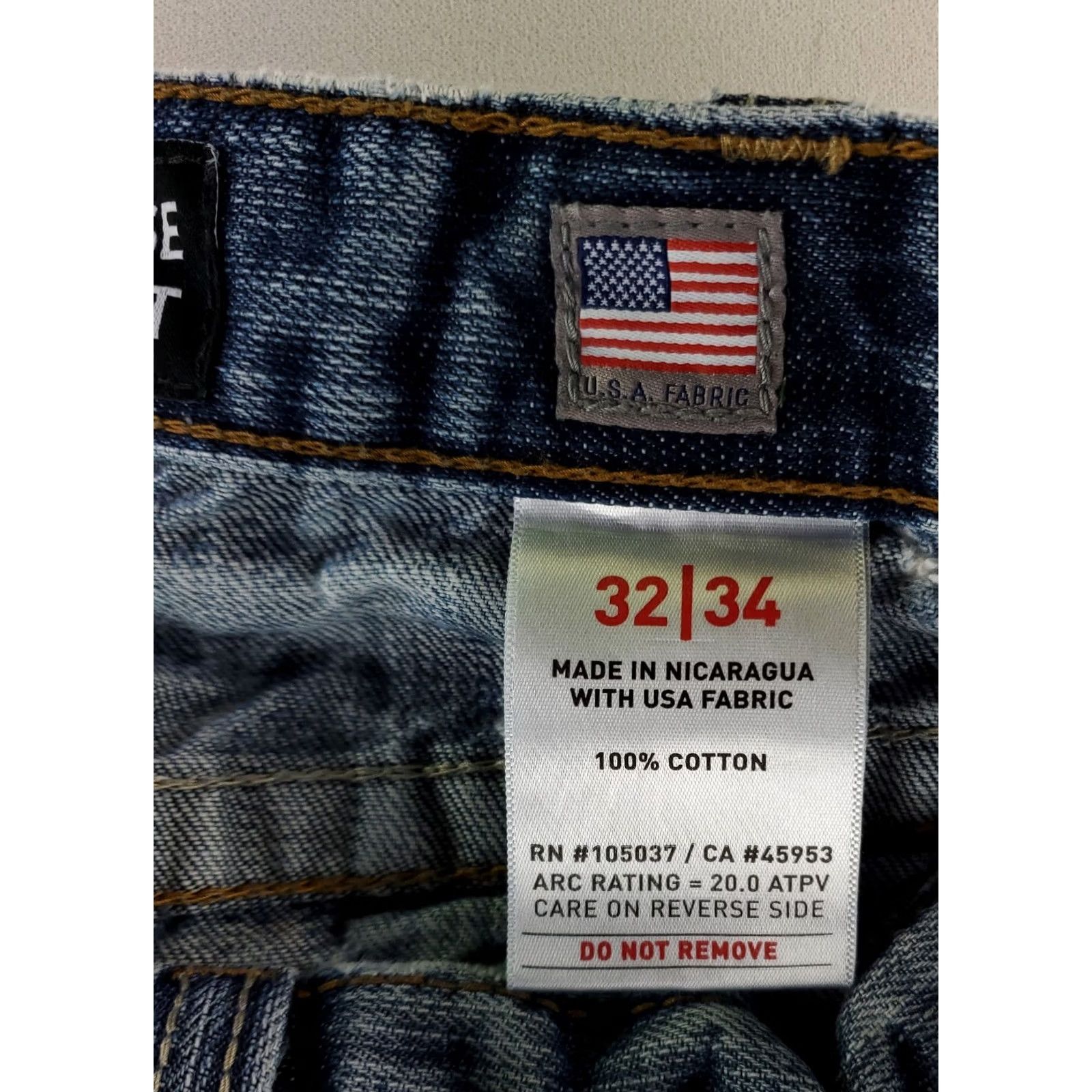 Ariat Ariat FR Jeans Low Rise M4 Boot Cut Blue Mens 33x34 32x34 Inseam 33 Bootcut Jeans Size US 32 / EU 48 - 4 Thumbnail