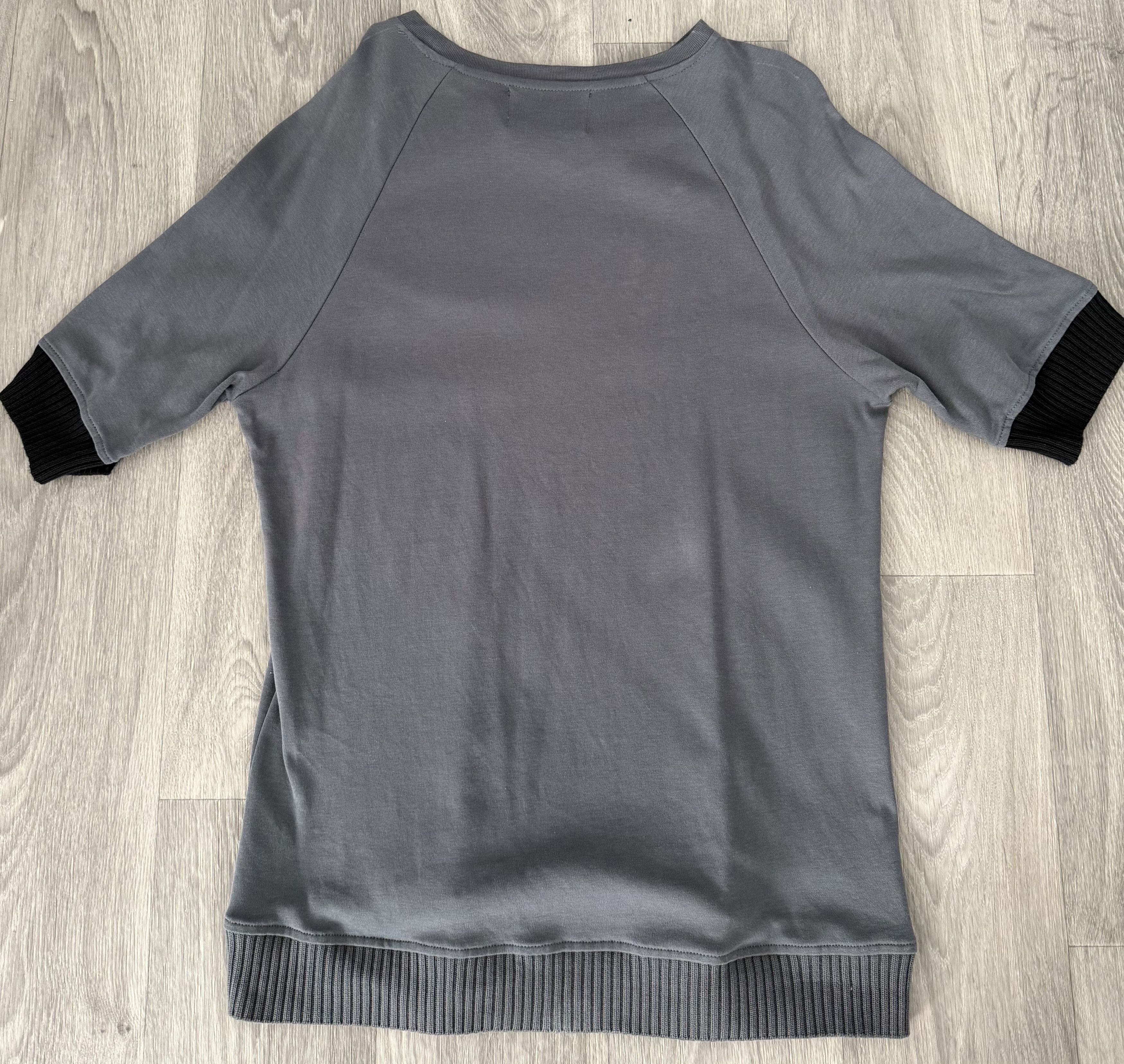 Fred Perry × Raf Simons Raf Simons x Fred Perry Oversized Rib Cuff Tee Size US M / EU 48-50 / 2 - 2 Thumbnail