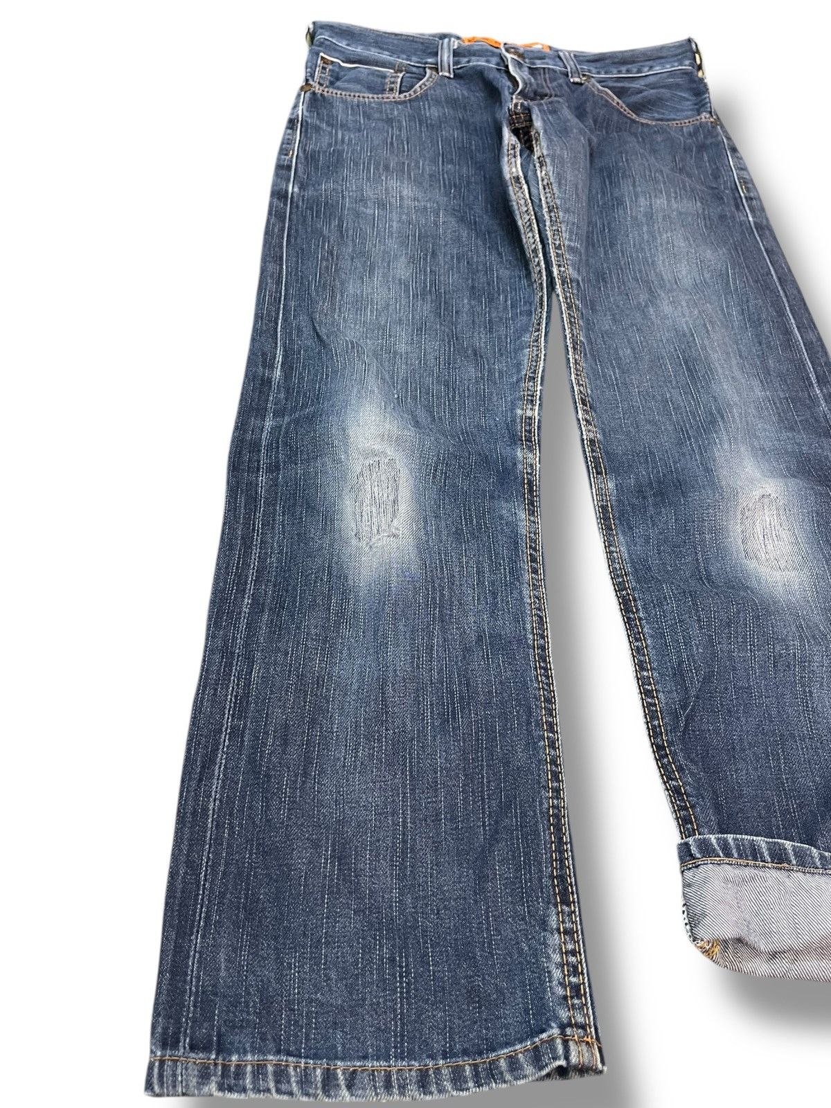 Beauty Beast × Edwin Vintage Edwin 505 Selvedge Skinny Denim Size US 30 / EU 46 - 3 Thumbnail