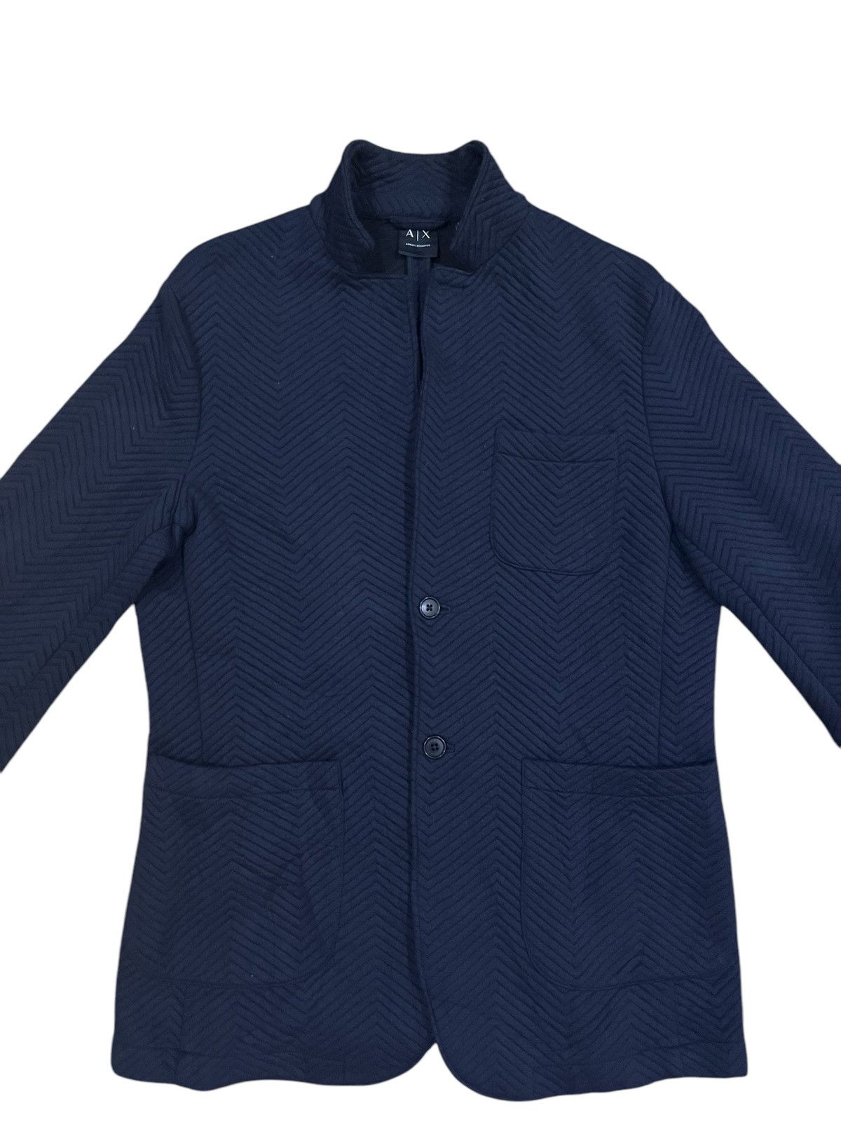 Armani Exchange Vintage ARMANI EXCHANGE cardigan Size US L / EU 52-54 / 3 - 2 Thumbnail