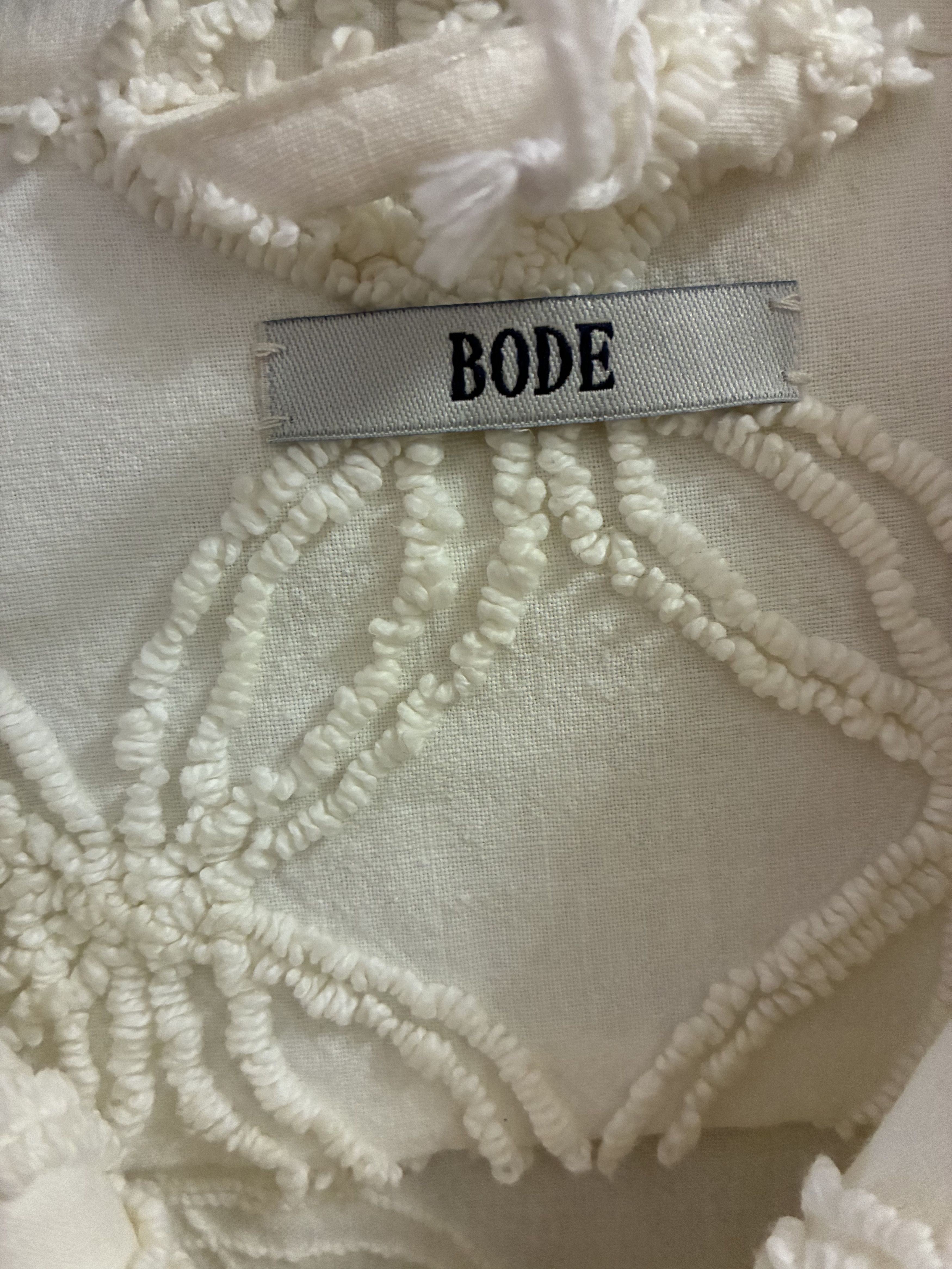 Bode Bode Chenille Shirt With Fringe Size US M / EU 48-50 / 2 - 4 Thumbnail
