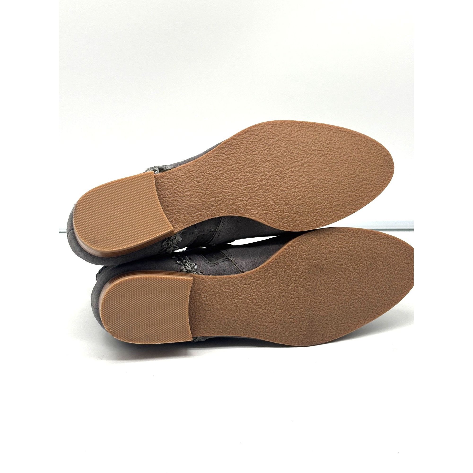 Jack Rogers Jack Rogers Gemma Suede Ankle Booties, Gray, Size 5.5, M Size US 5.5 / IT 35.5 - 7 Thumbnail