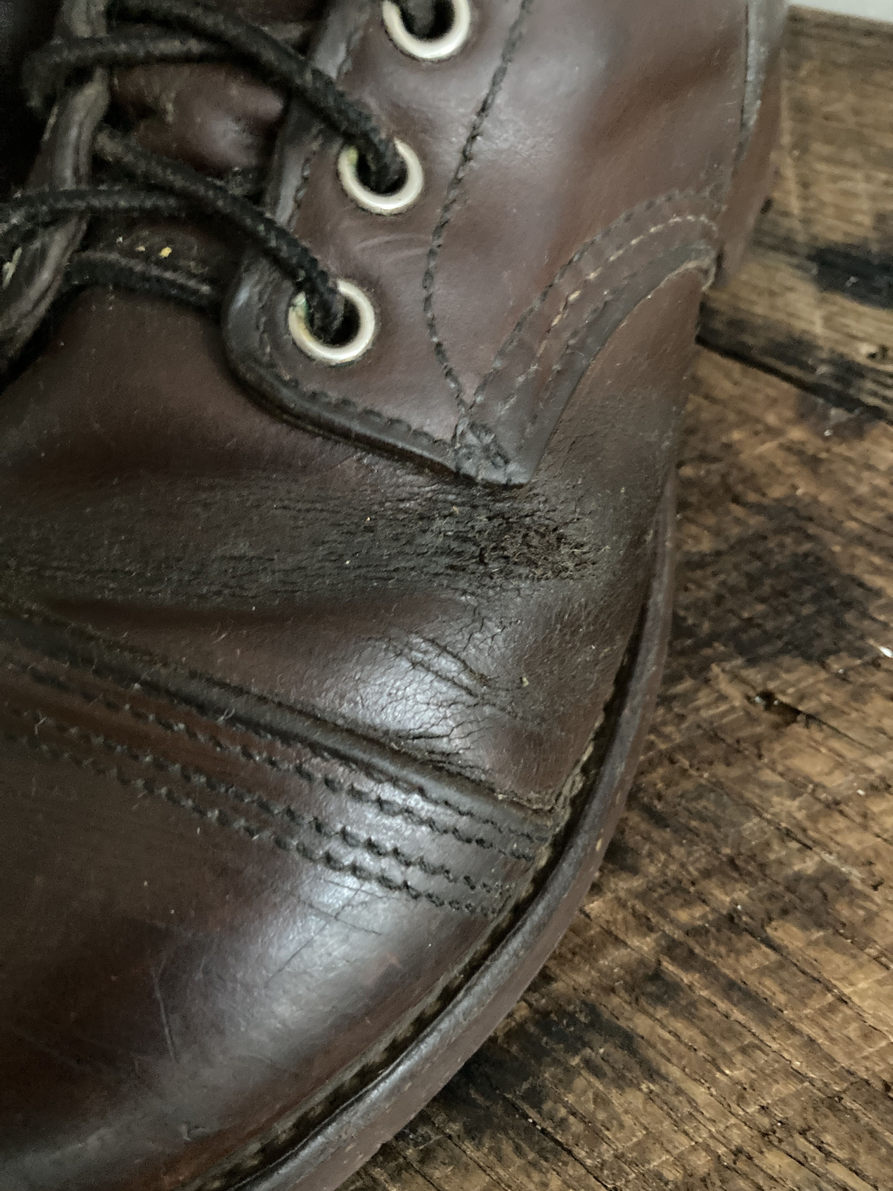 Red Wing 6-Inch Boot in Copper Rough & Tough Leather Size US 7.5 / EU 40-41 - 7 Thumbnail