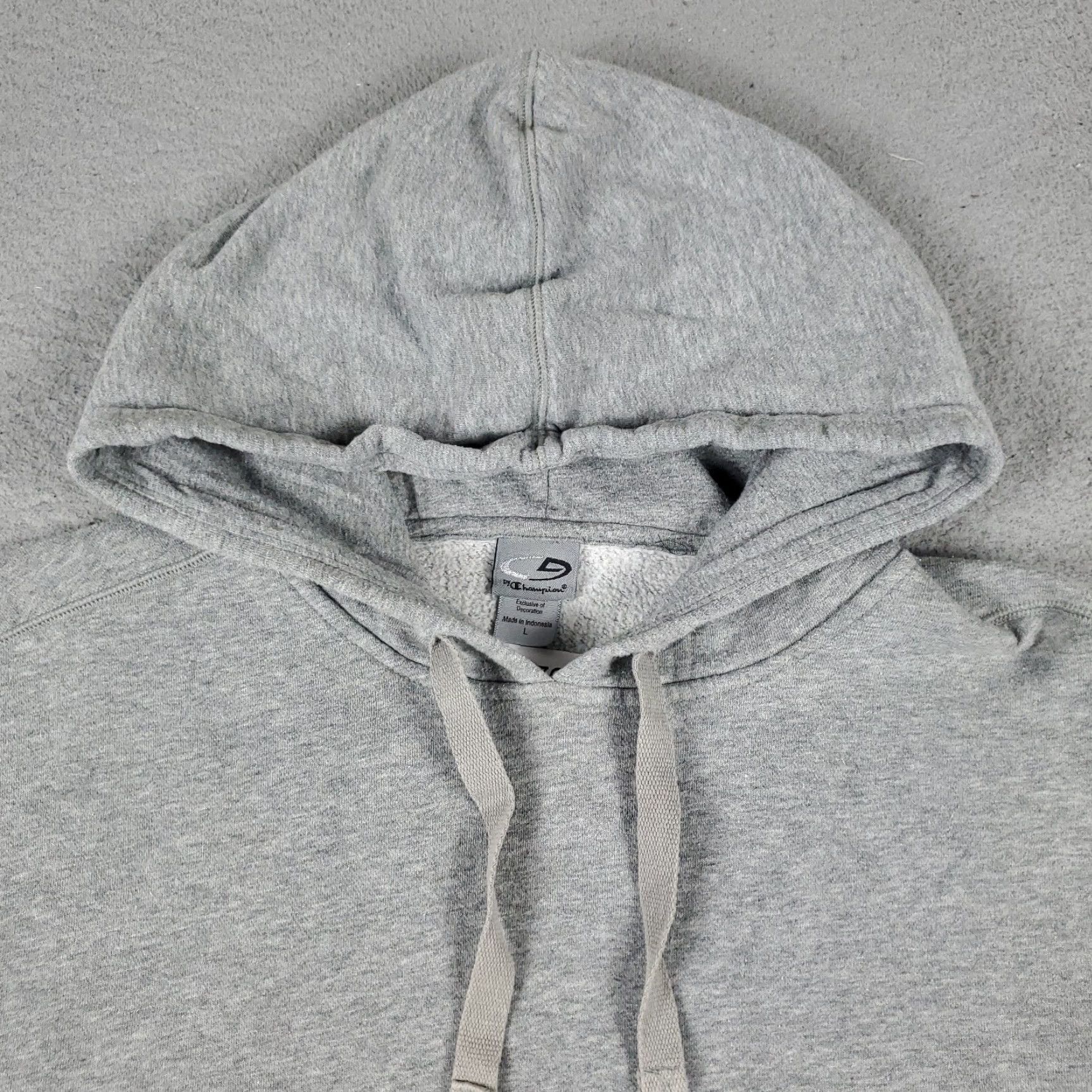 Champion Champion Hoodie Mens Large Gray Casual Pullover Sweatshirt Size US L / EU 52-54 / 3 - 2 Thumbnail