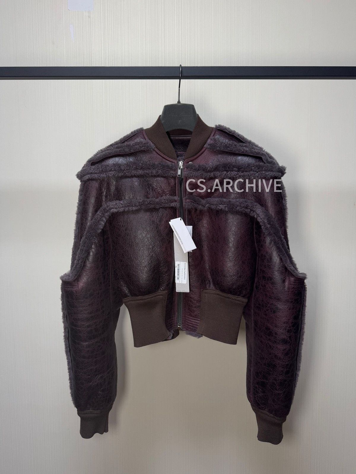 Rick Owens Rick Owens Leather Bomber Jacket | Grailed