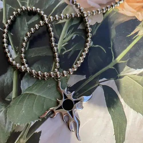 Handmade × Jewelry × Vintage Trend Cool Street Punk Necklace Size ONE SIZE - 3 Thumbnail