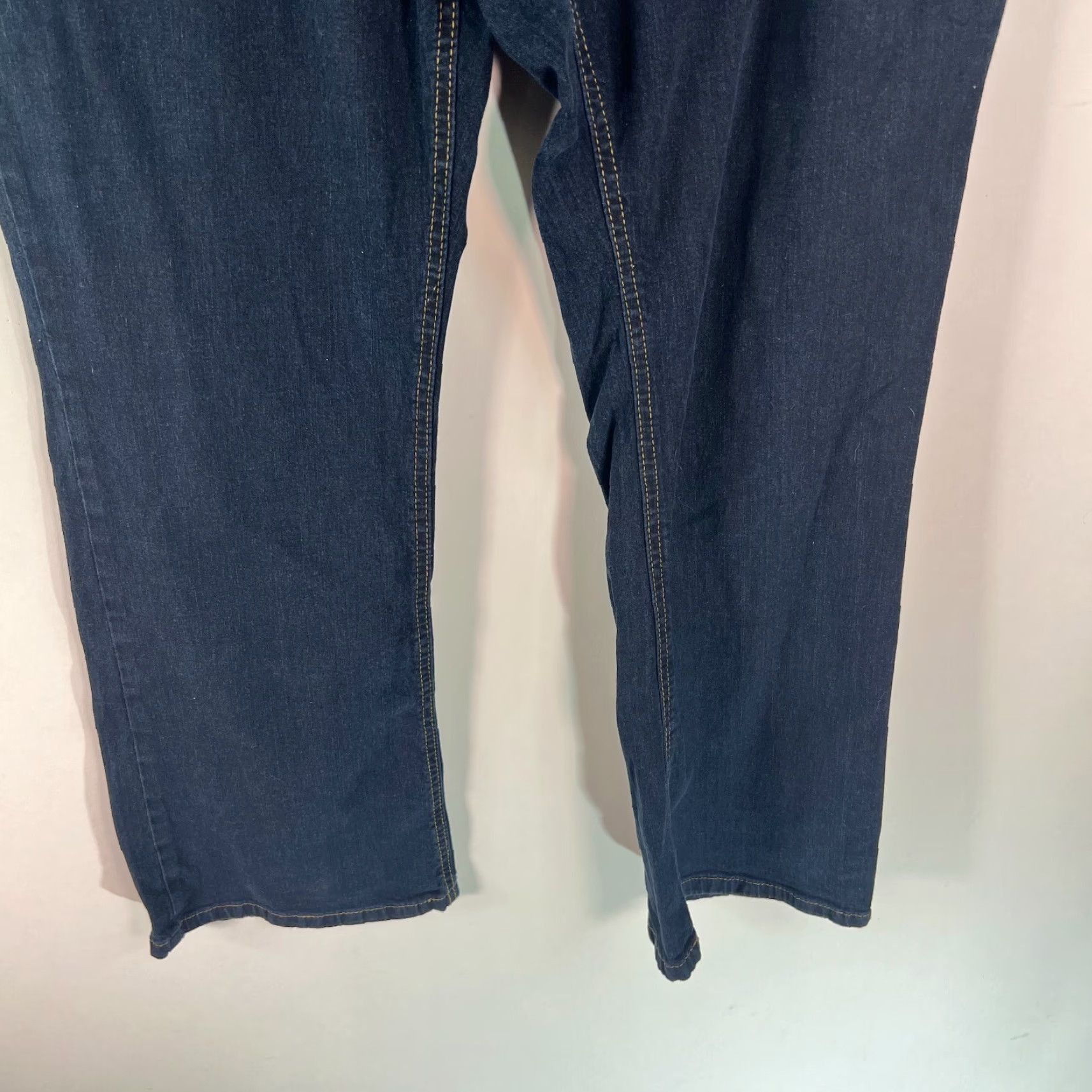 Vintage Christie Womens High Rise Jeans Bootcut Denim Blue Size 36X30 Size 25" / US 0 / IT 36 - 7 Thumbnail