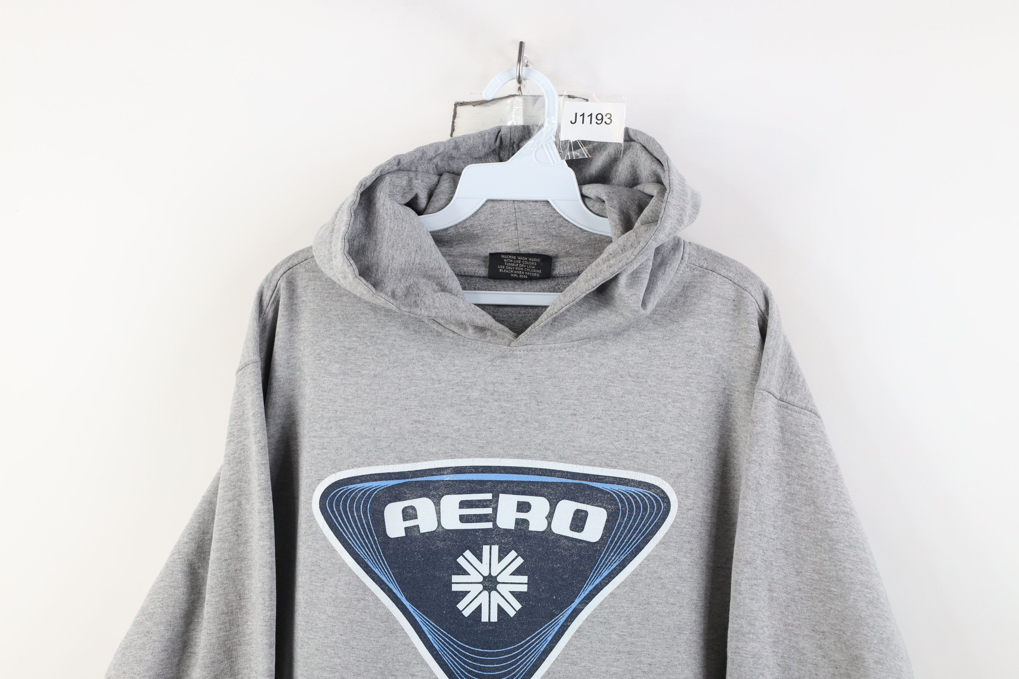 Aeropostale Vintage 90s Y2K Aeropostale Snowflake Snowboarding Hoodie Size US L / EU 52-54 / 3 - 2 Thumbnail