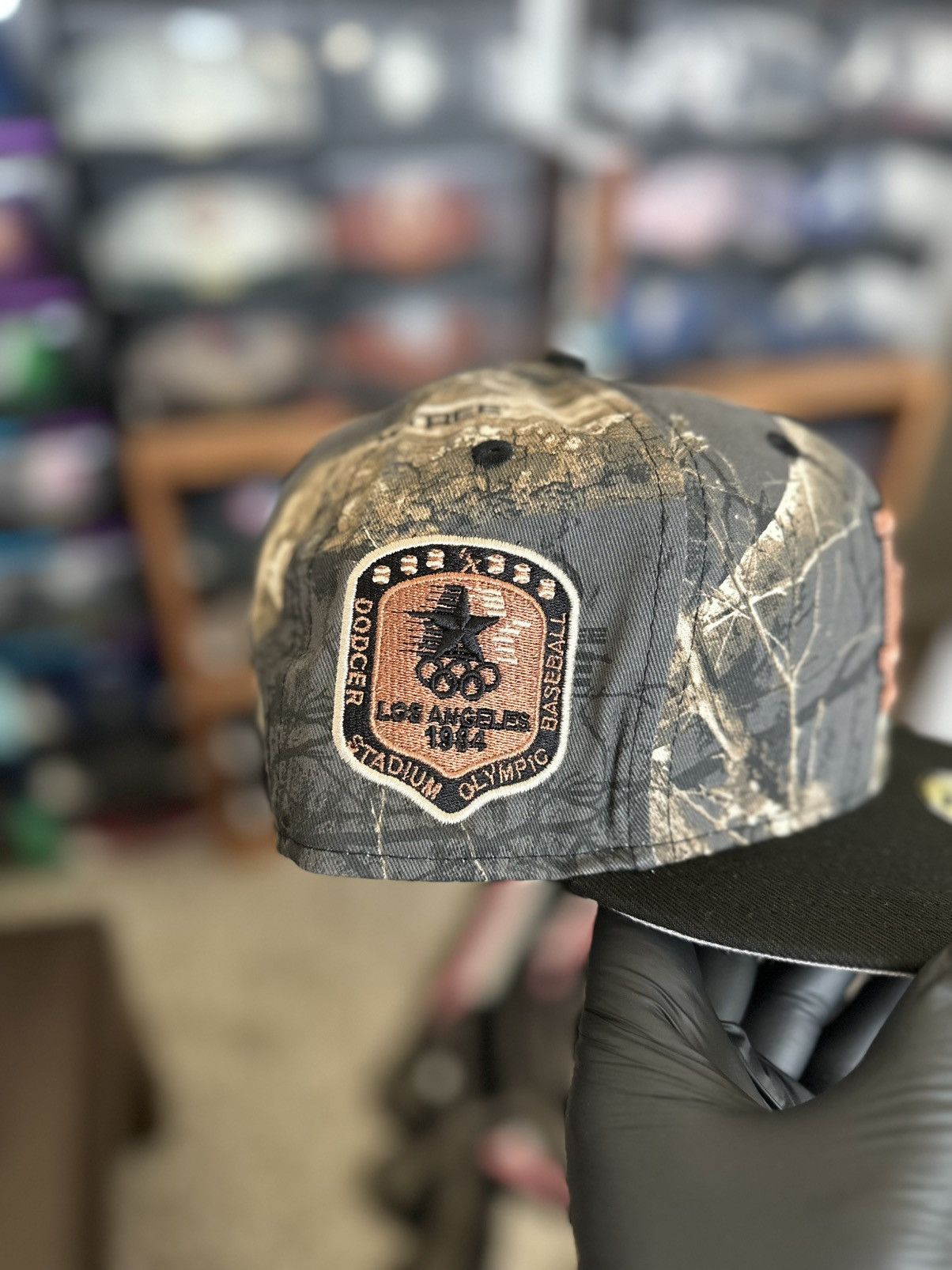 New Era Black RealTree Dodgers 7 5/8 Size ONE SIZE - 2 Thumbnail