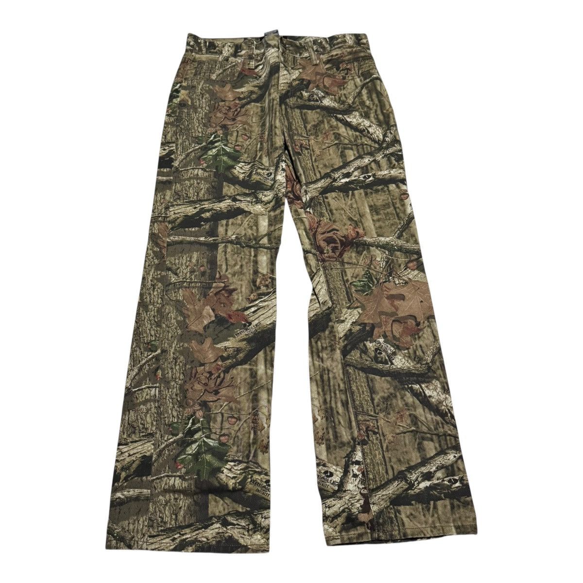 Mossy Oaks Mossy Oak Break-Up Camouflage Straight Leg Pants Mens 33x30 Size US 33 - 3 Thumbnail