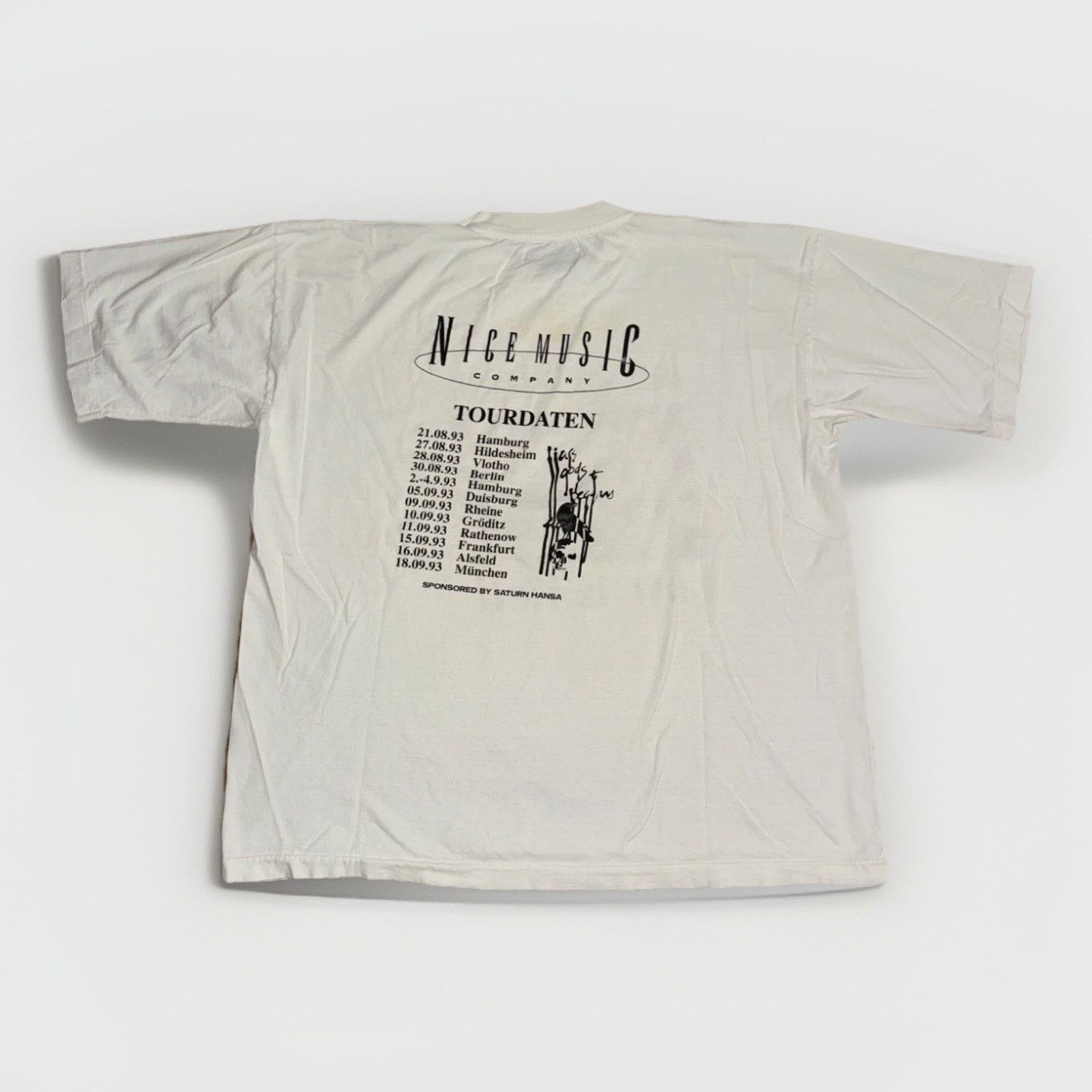 Band Tees × Vintage John Springfield “Love in Hell” Band T-Shirt White Size US M / EU 48-50 / 2 - 7 Thumbnail