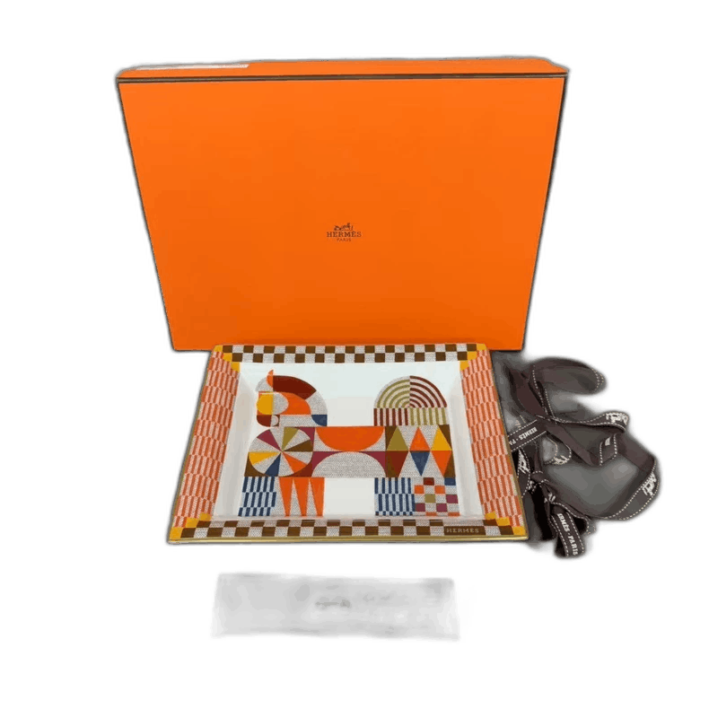 Hermes Hermes Cheval Natte Decorative Tray-2506 Size ONE SIZE - 1 Thumbnail