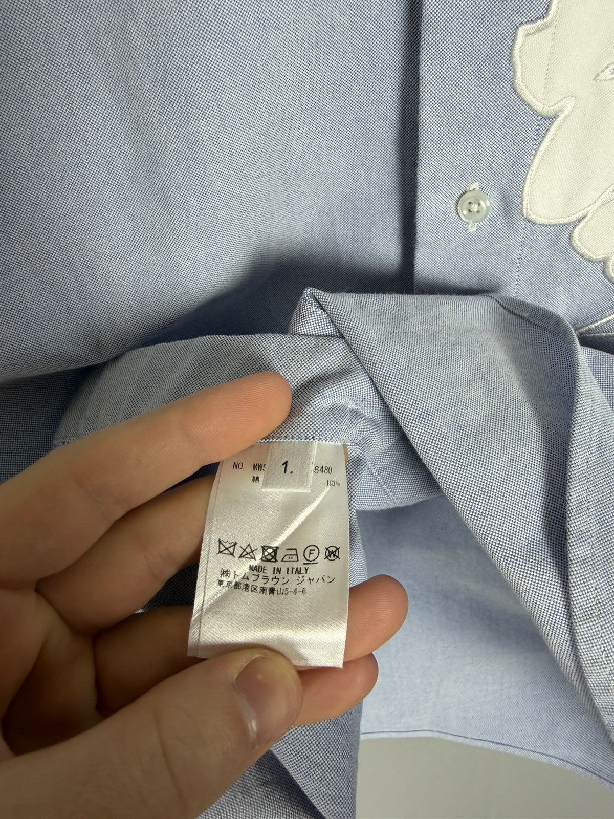 Thom Browne Thom Browne shirt Size US S / EU 44-46 / 1 - 7 Thumbnail