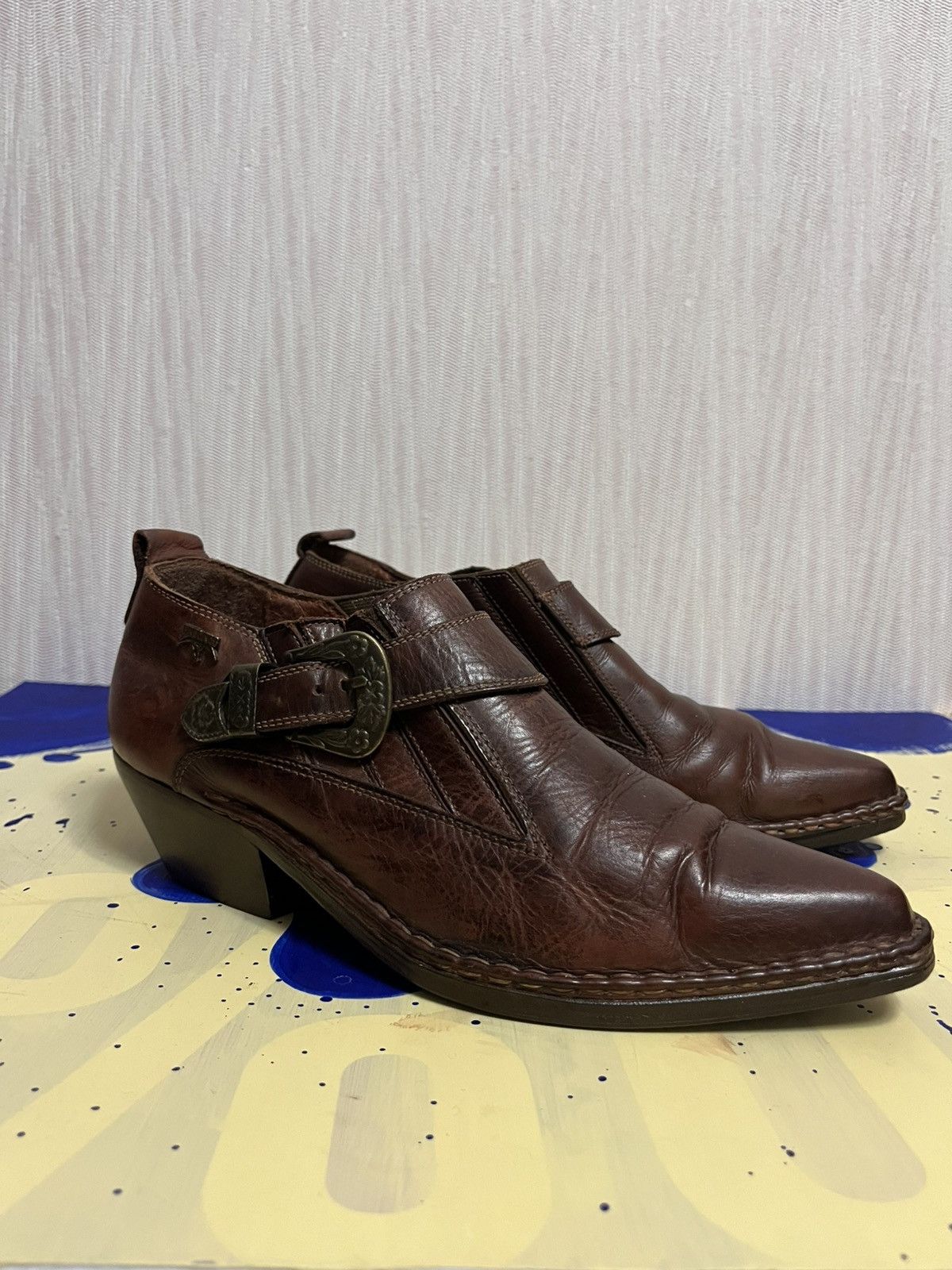 Other Cowboy guidi leather avantgarde buckler western low boots Size US 9 / EU 42 - 1 Thumbnail