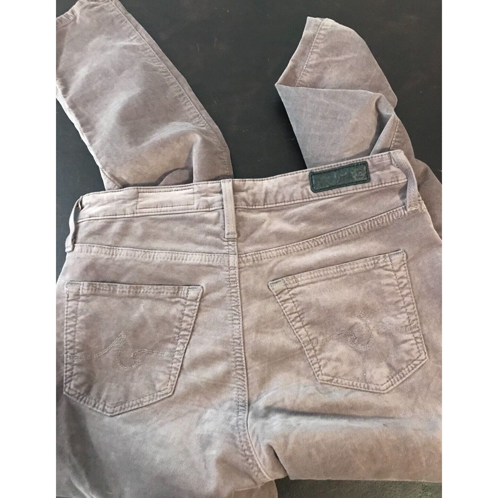 Anthropologie Anthropologie AG Adriano Goldschmied The Stevie Slim Brown Size 25" / US 0 / IT 36 - 14 Thumbnail