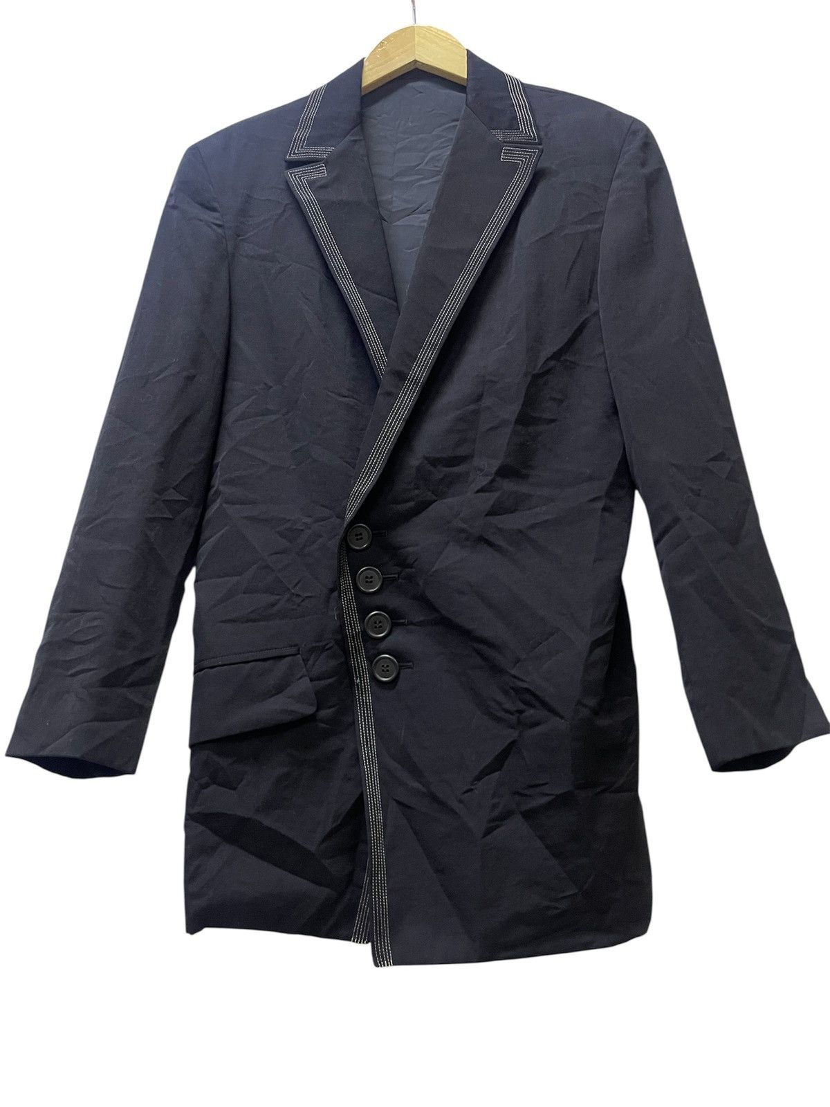 Y's Y’s x Yhoji Yamamoto Women’s Blazer Size M / US 6-8 / IT 42-44 - 4 Thumbnail