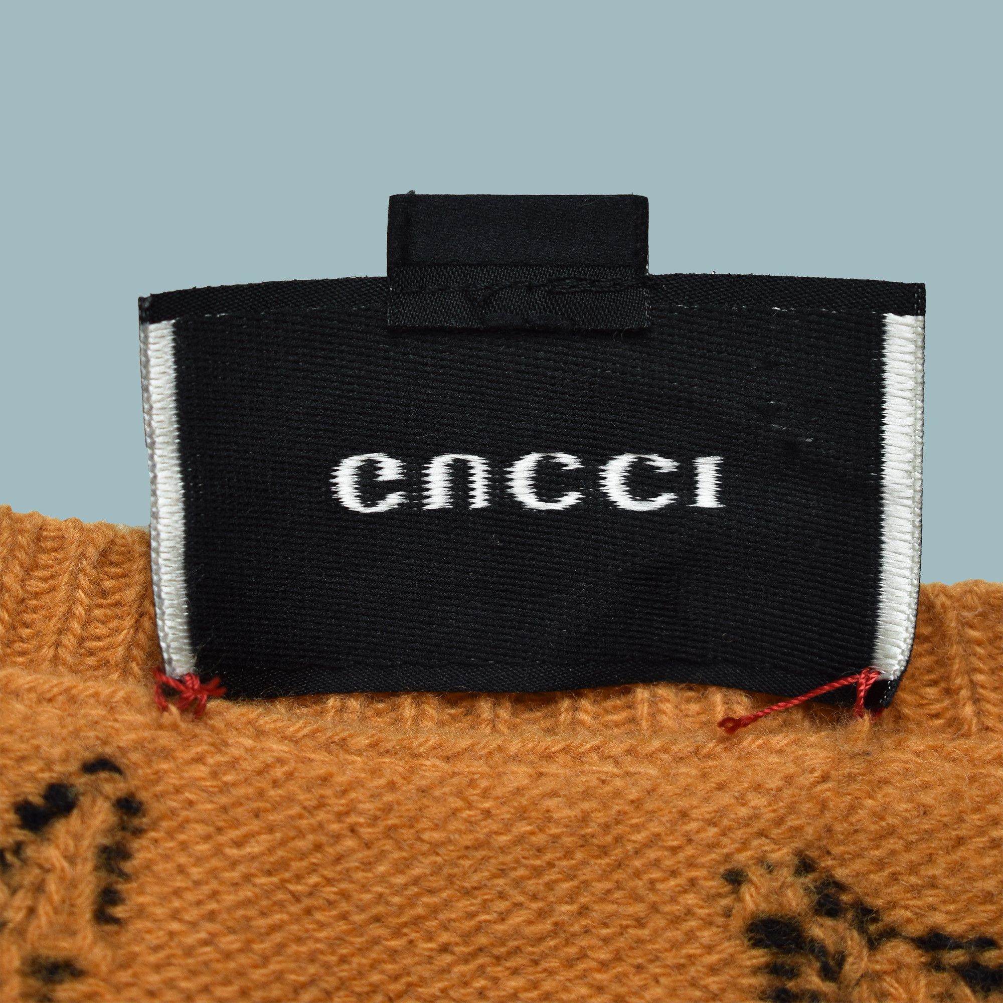 Gucci GUCCI TIGER INTARSIA WOOL SWEATER ORANGE LIKE NEW Size US M / EU 48-50 / 2 - 6 Thumbnail