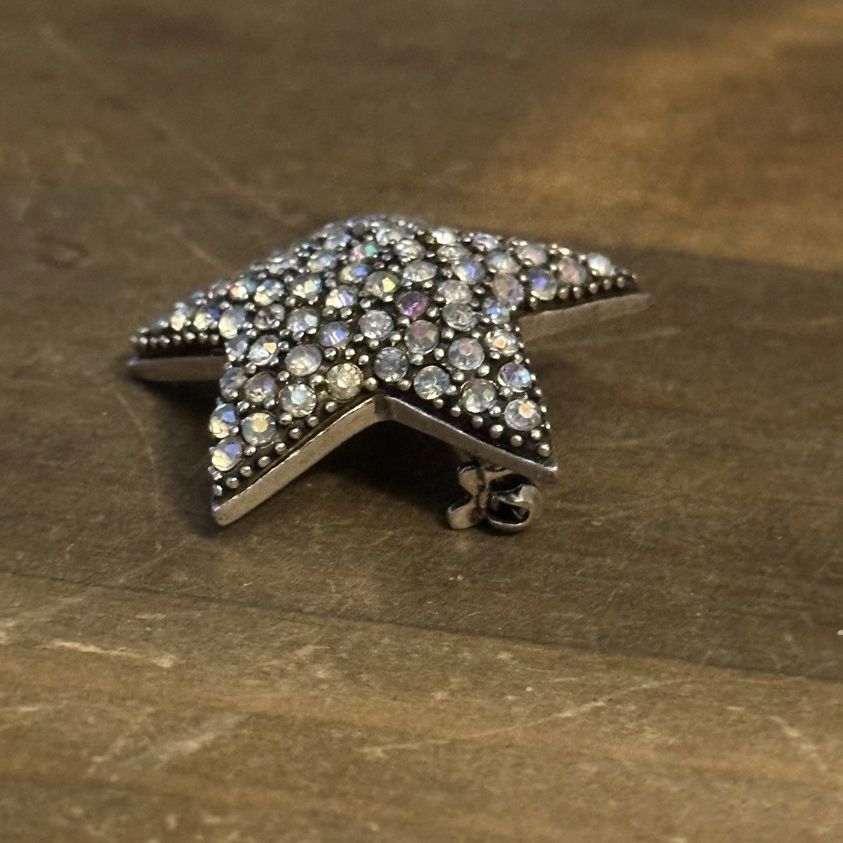 Vintage Vintage Aurora Borealis rhinestone star brooch Size ONE SIZE - 4 Thumbnail
