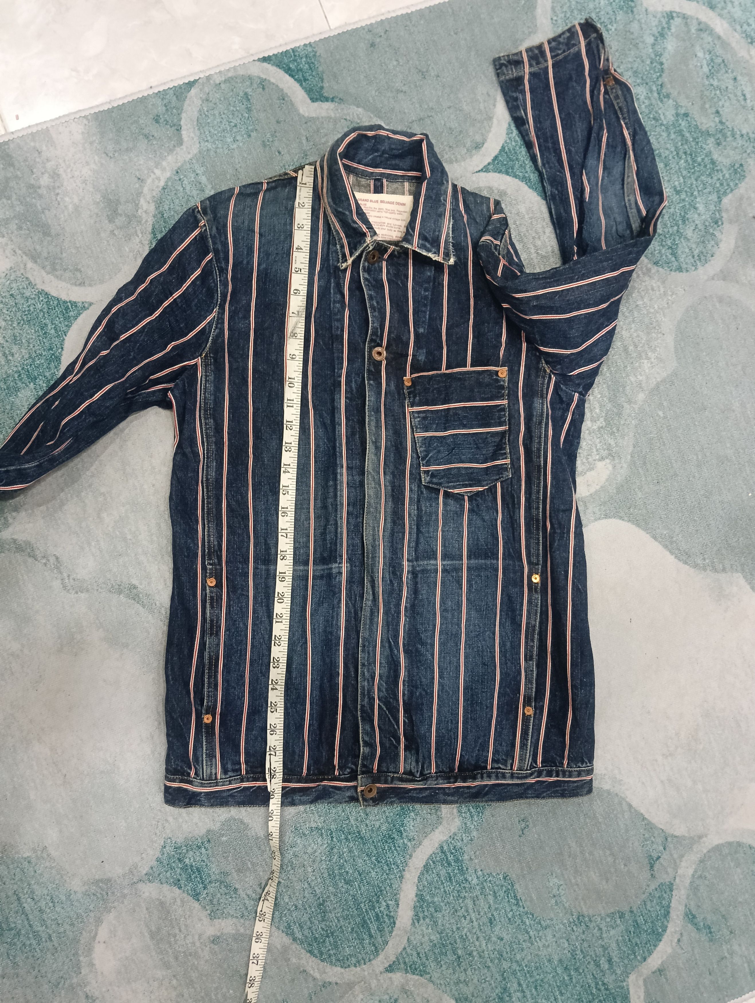Edwin Vintage Edwin Full Selvedge Jacket 13oz Size US M / EU 48-50 / 2 - 18 Thumbnail