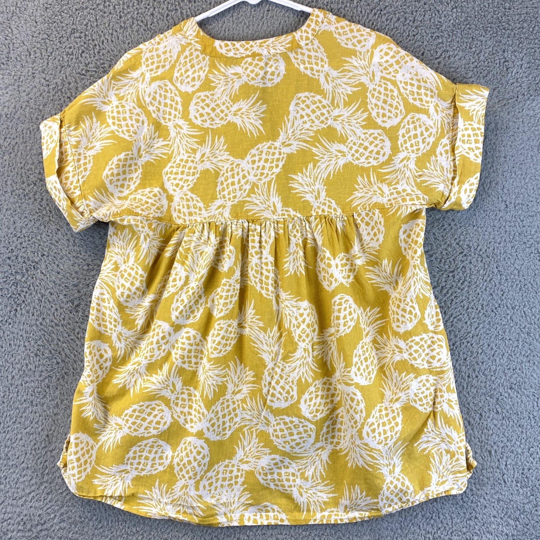 Vintage St. John's Bay Bohemian Blouse Light Yellow Women's Size S / 65-2 Size S / US 4 / IT 40 - 8 Thumbnail