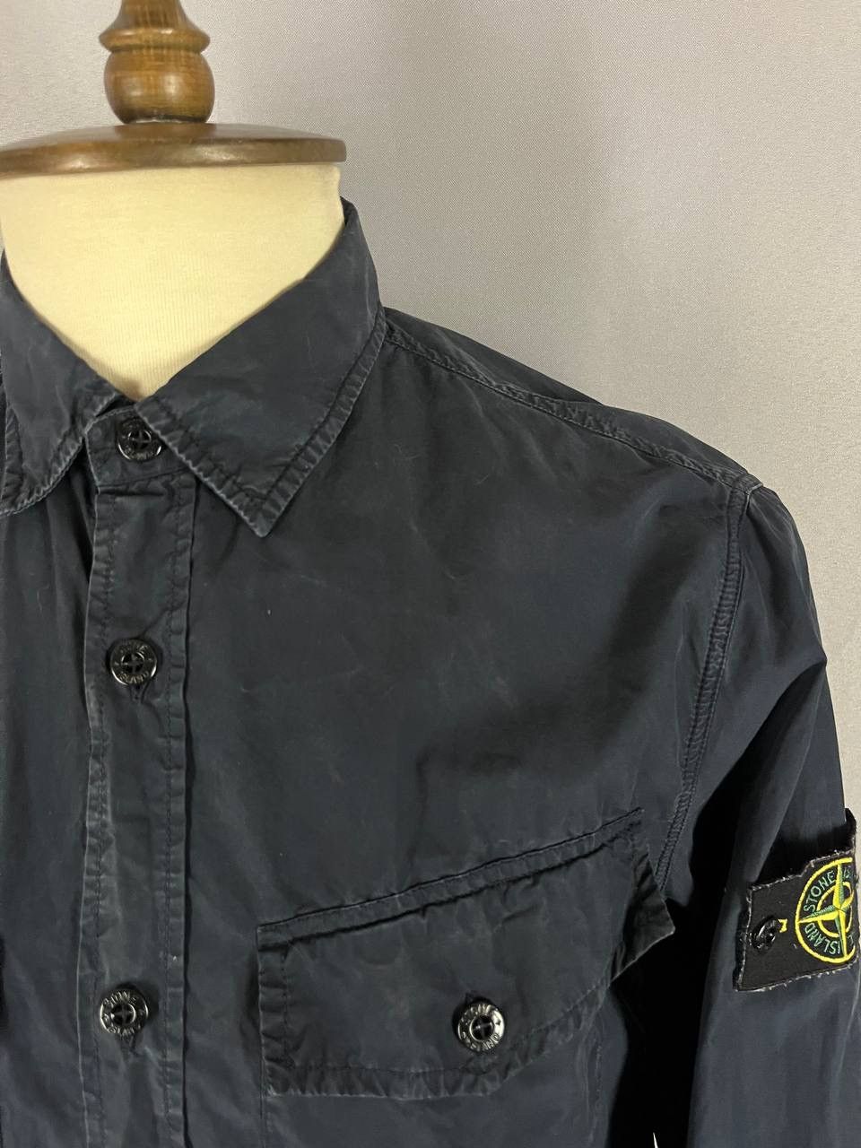 Stone Island Stone Island Navy Over Shirt Jacket Light Size US L / EU 52-54 / 3 - 6 Thumbnail