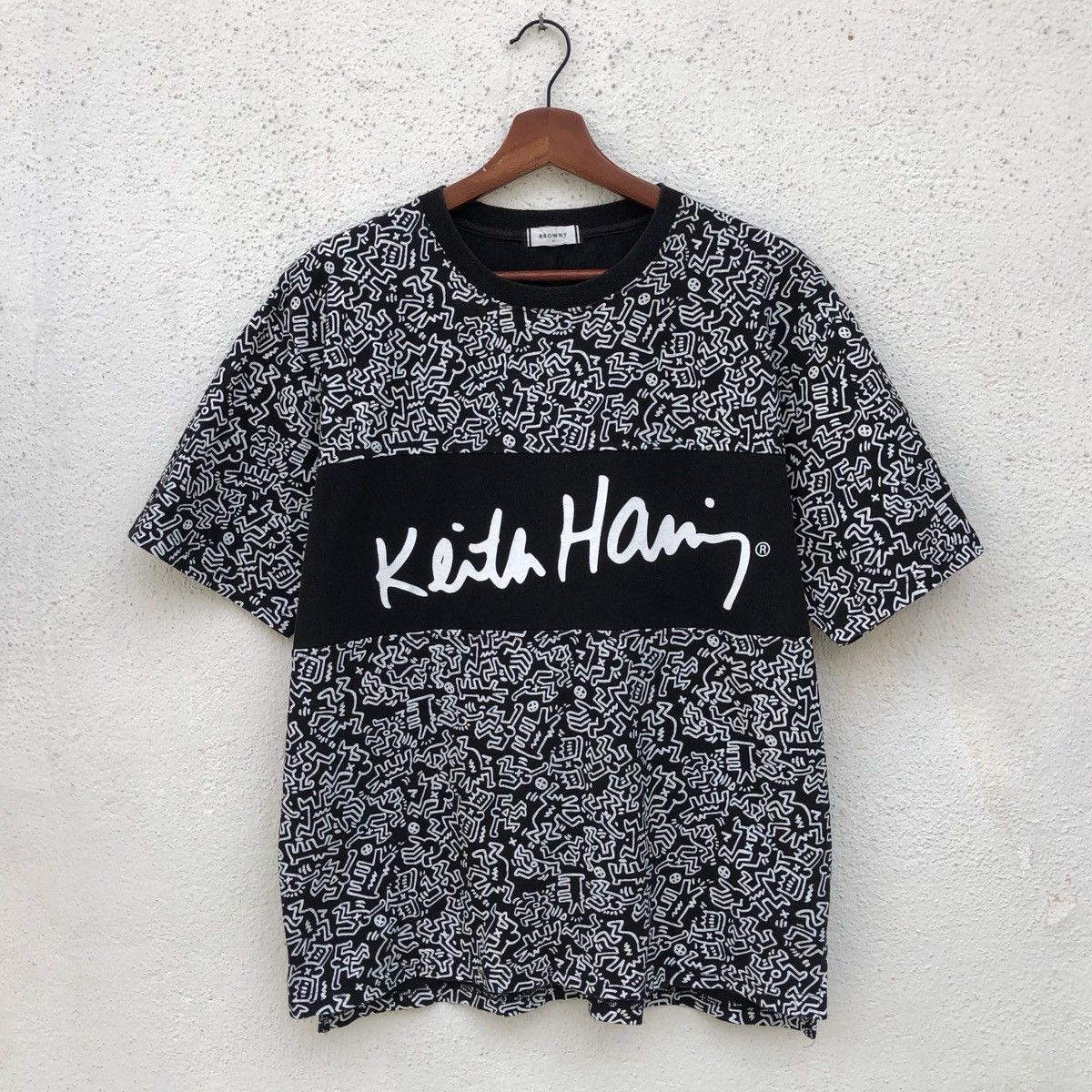 Keith Haring Keith Haring x Browny Full Printed T-shirt Size US M / EU 48-50 / 2 - 1 Thumbnail