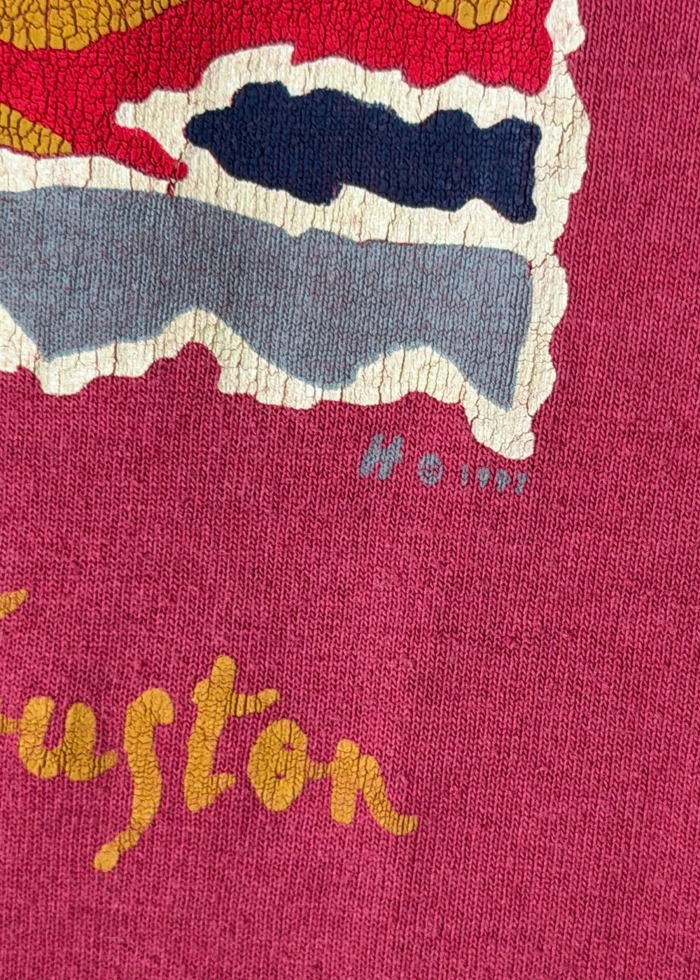 90s Space Center Houston Sun Graphic Tee FOTL Single Stitch image 7