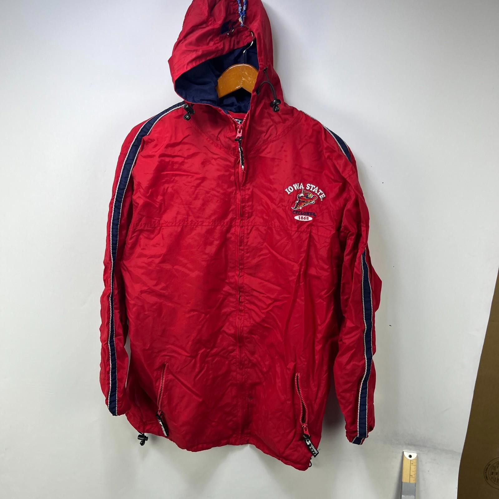 Starter Vintage Iowa State Cyclones Starter Windbreaker Jacket Large Size ONE SIZE - 1 Thumbnail
