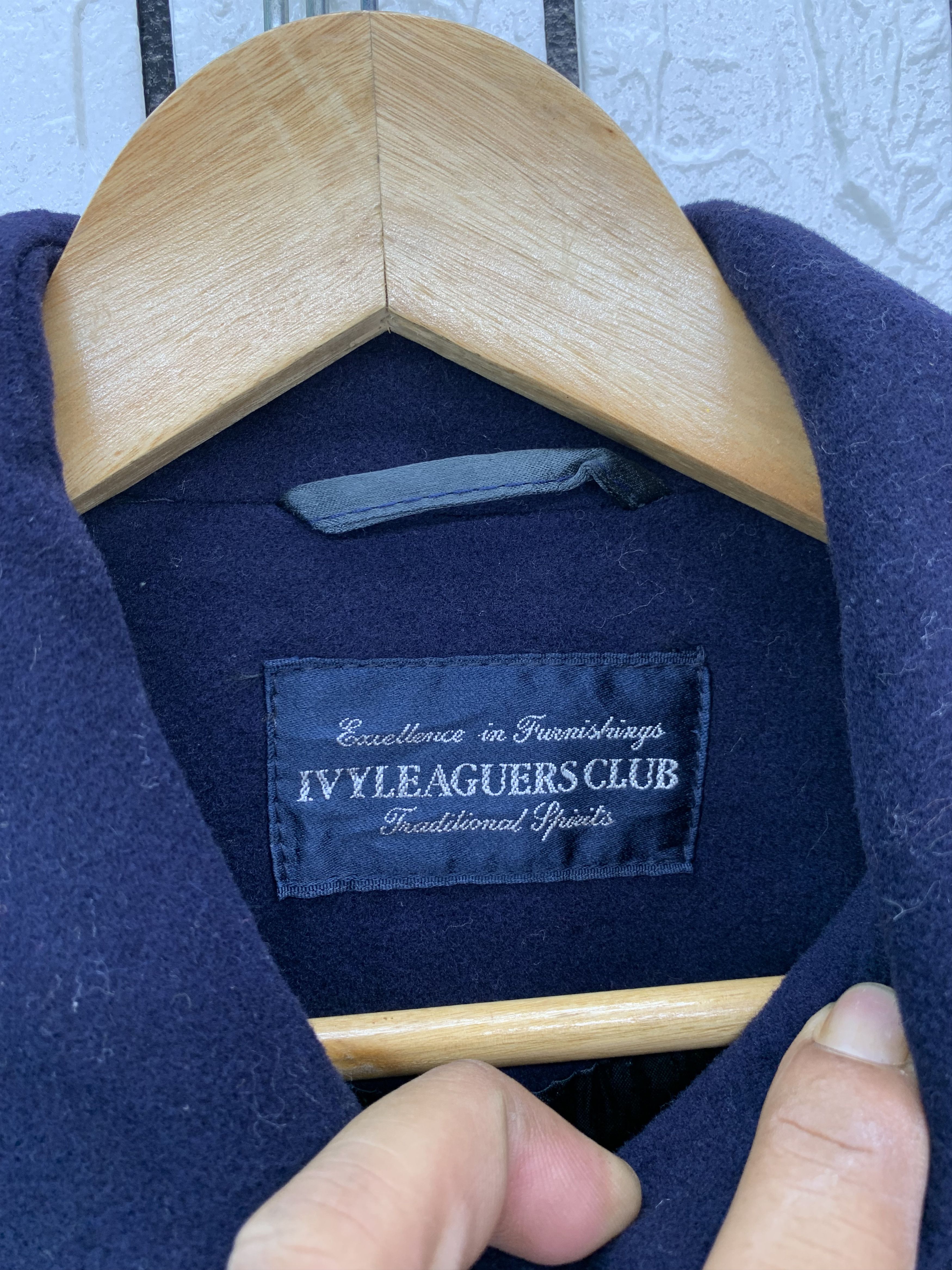 Designer Vintage Ivyleguers Wool Coat Size US M / EU 48-50 / 2 - 3 Thumbnail