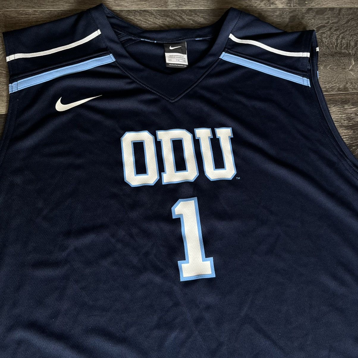 Nike × Vintage Vintage Nike Old Dominion University ODU Basketball Jersey 0 Size US XXL / EU 58 / 5 - 4 Thumbnail