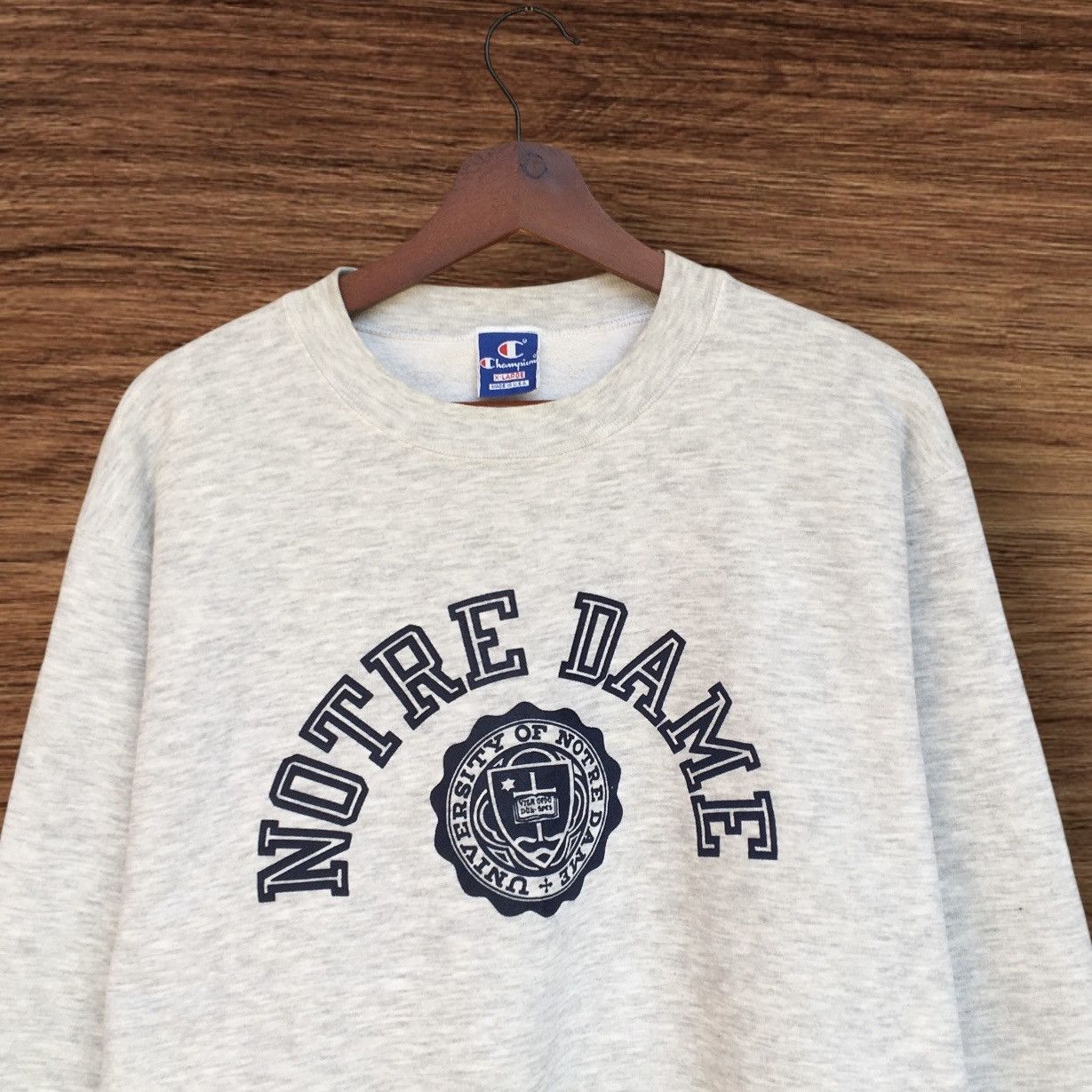 Champion Rare! Vintage 80s Champion Notre Dame University Size XL / US 12-14 / IT 48-50 - 4 Thumbnail