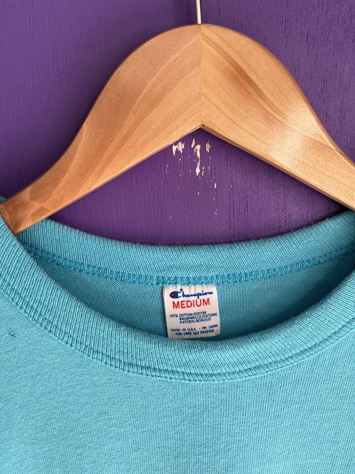 Champion × Vintage Vintage 80s Champion Simple logo t-shirt Size US M / EU 48-50 / 2 - 4 Thumbnail