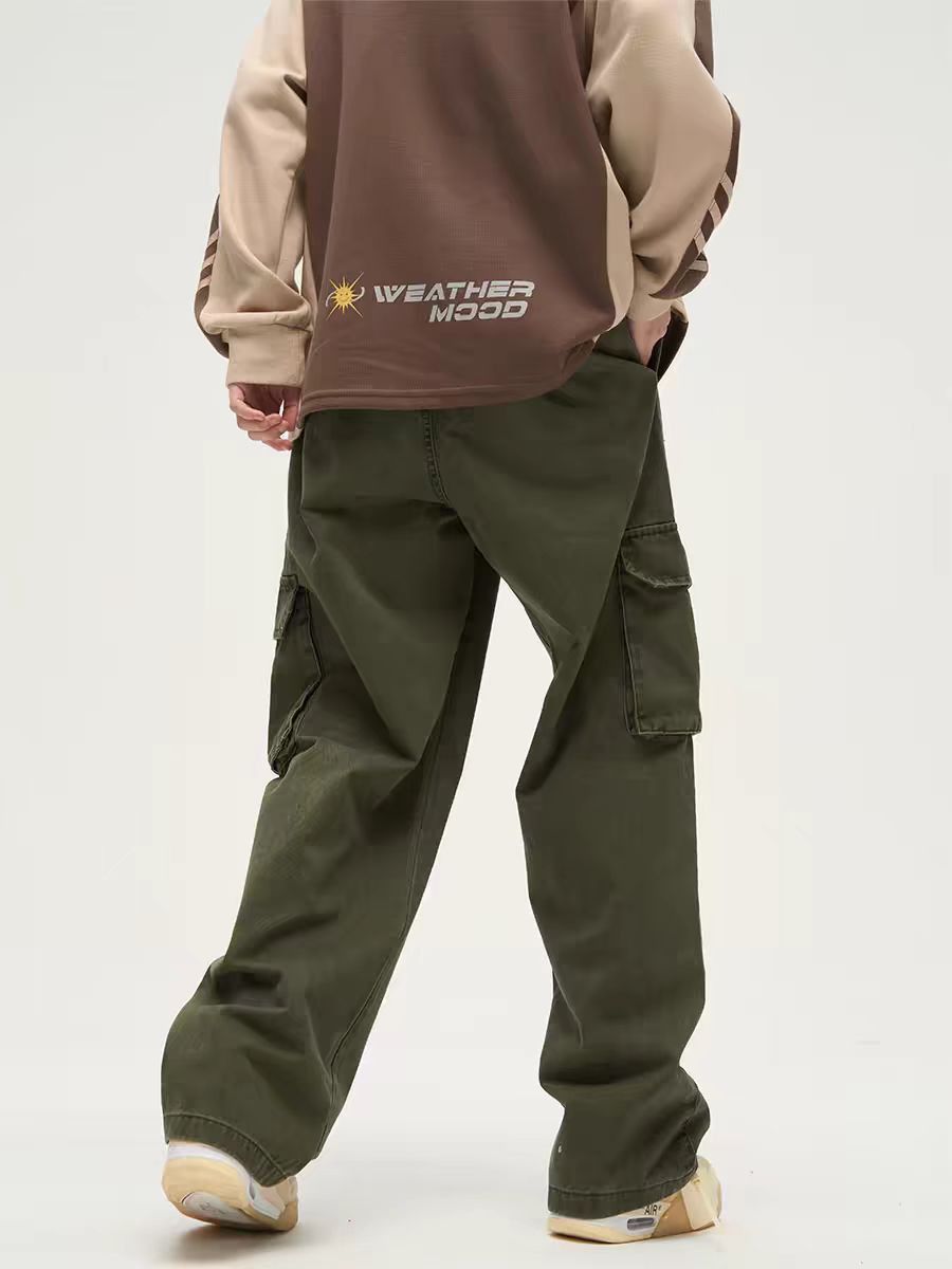 Japanese Brand × Vintage Japanese style slouchy drop casual trousers Size US 34 / EU 50 - 3 Thumbnail