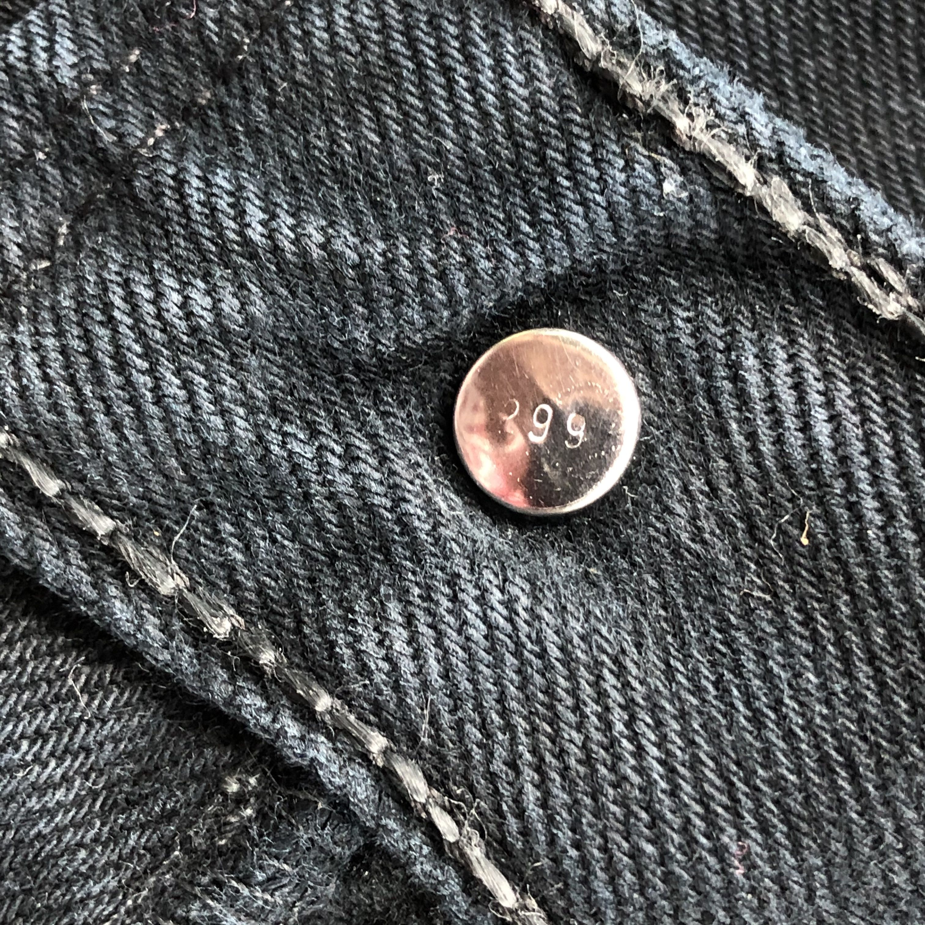 Levi's Faded Black Levis 501 Jeans-JM2924 Size US 33 - 11 Thumbnail