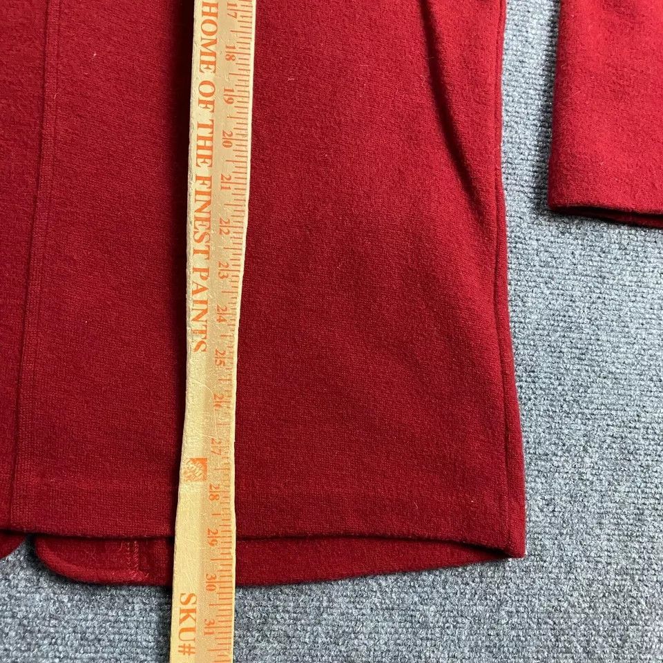 Jones New York × Vintage Jones New York Coat Women's Red Front Pockets Wool Blend M Size M / US 6-8 / IT 42-44 - 7 Thumbnail