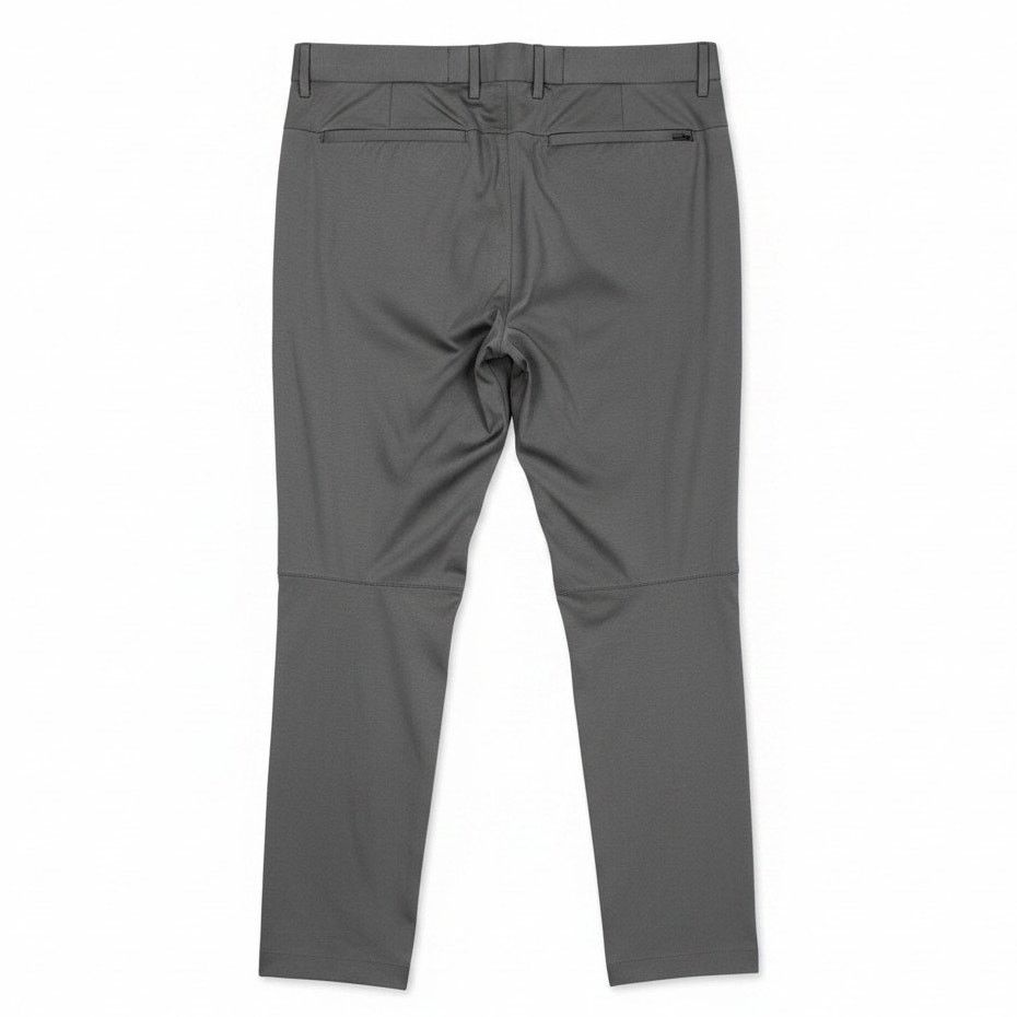Banana Republic Banana Republic Men 36x32 Dark Gray Slim Stretch Dress Pants Size US 36 / EU 52 - 2 Thumbnail
