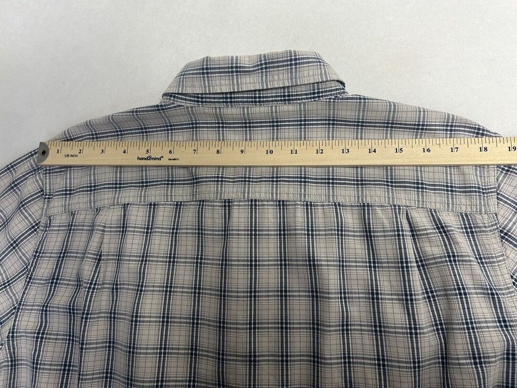 Carhartt Carhartt LG Plaid Button Down Short Sleeve Shirt Relaxed Size US L / EU 52-54 / 3 - 10 Thumbnail