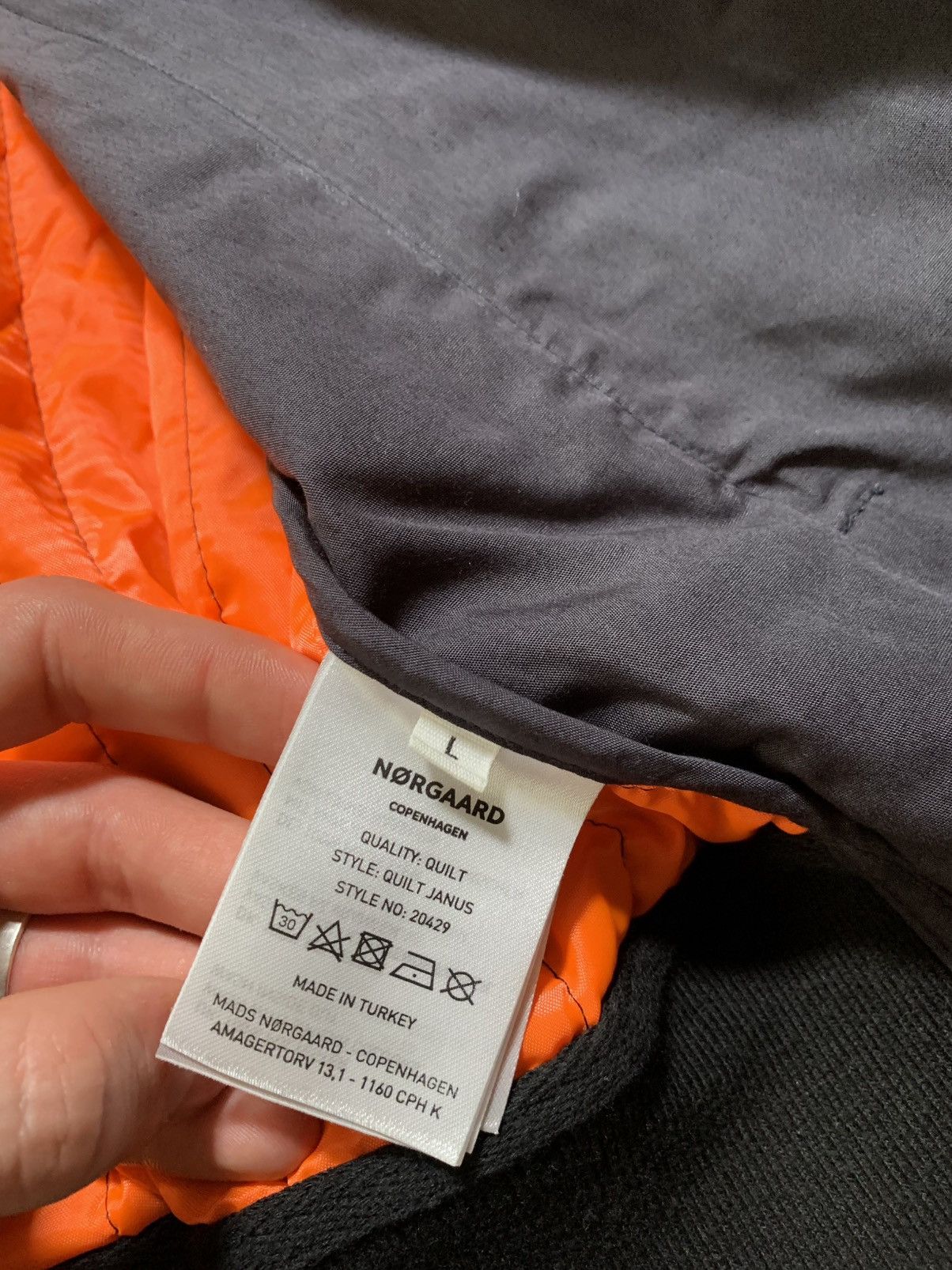 Mads Norgaard Mads Norgaard Copenhagen Quilt Janus Bomber Jacket Size US L / EU 52-54 / 3 - 6 Thumbnail
