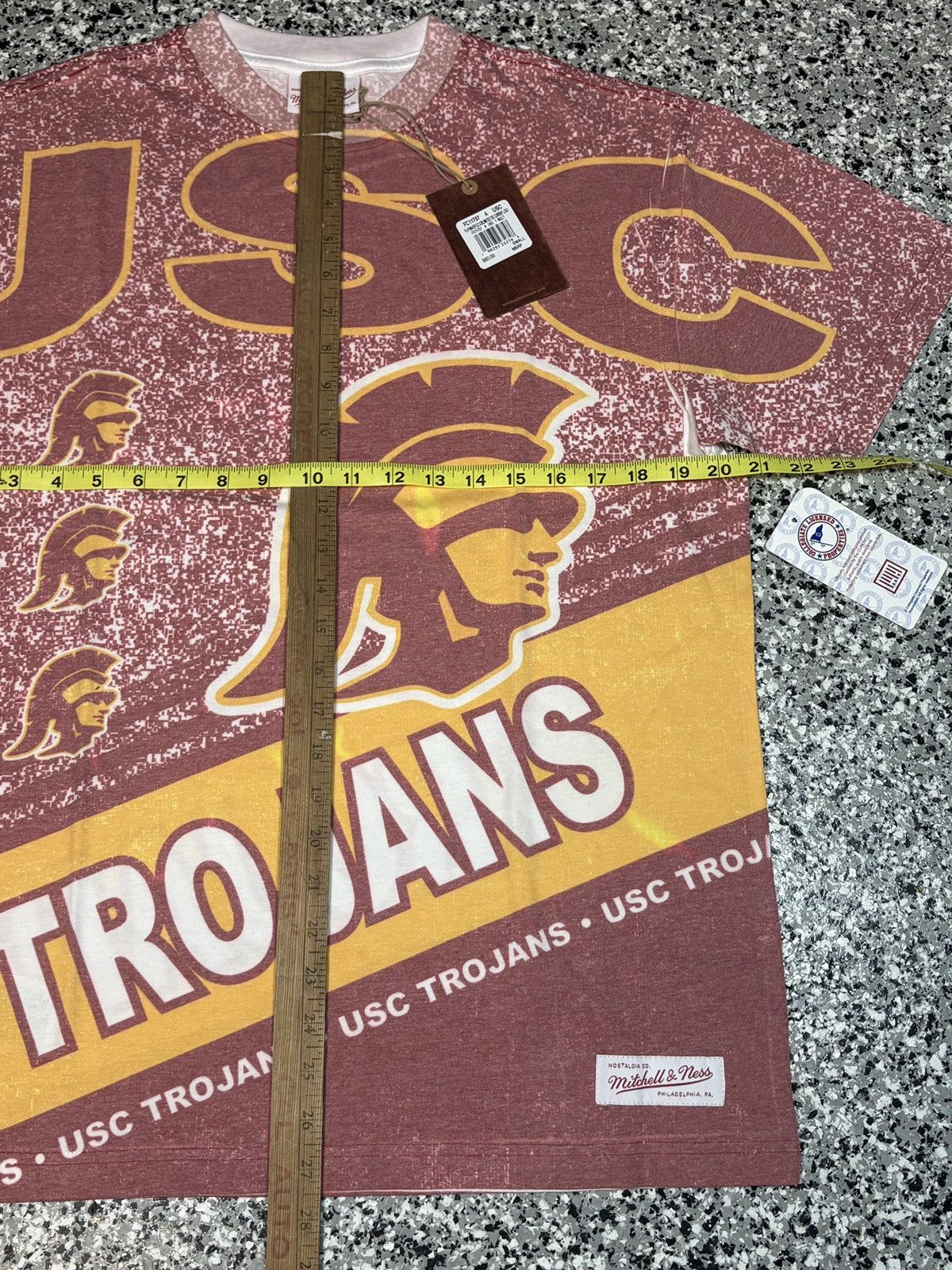 NCAA Brand New Mitchell & Ness USC Trojans Throwback Logo Size S Size US S / EU 44-46 / 1 - 6 Thumbnail