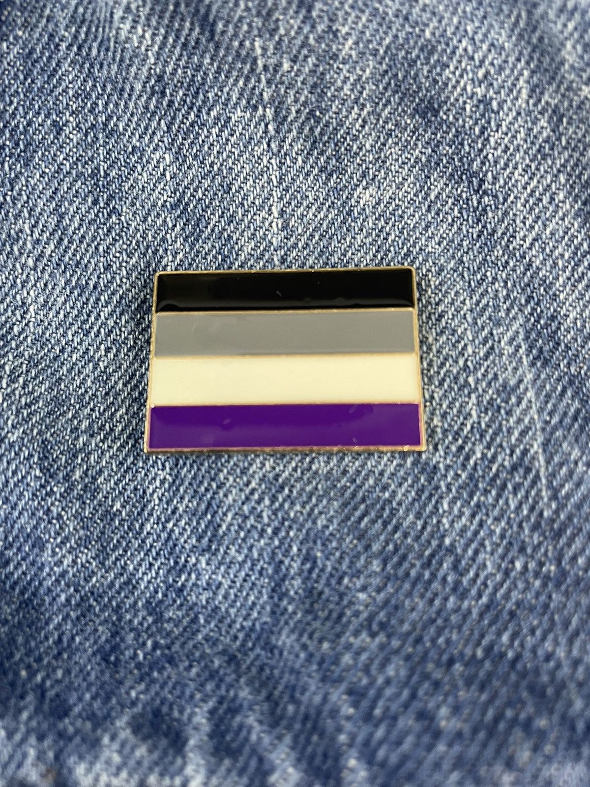 Other Asexual Flag Enamel Pin Size ONE SIZE - 1 Thumbnail