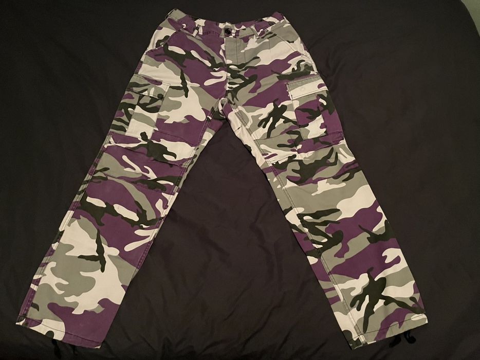 Zumiez Cargo Pants Purple Camo | Grailed