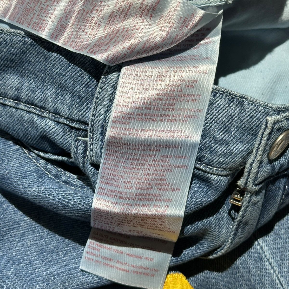 Marni SS23 painted double layer denim Size US 33 - 6 Thumbnail