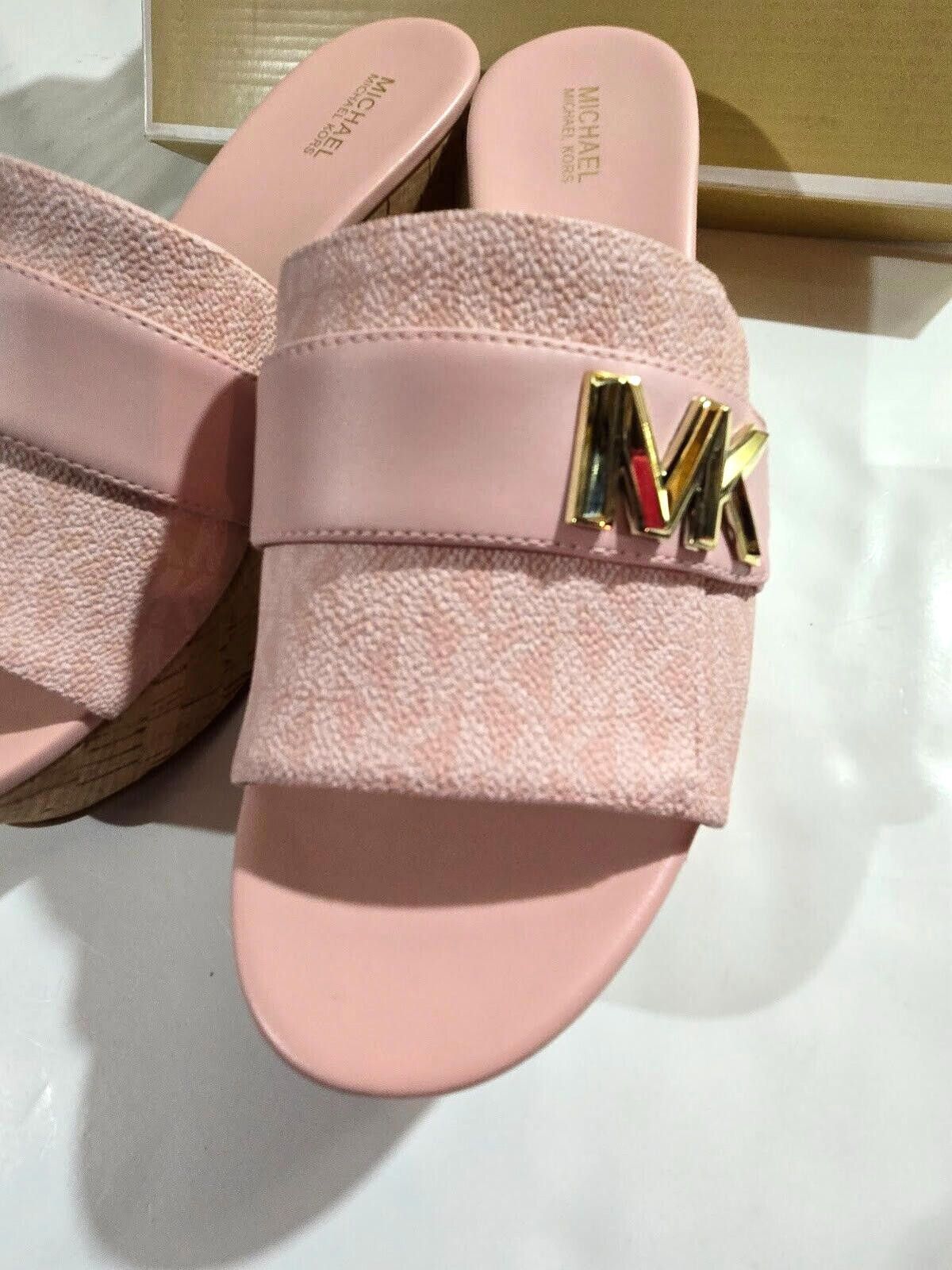 Michael Kors Womens Michael Kors Jilly Platform Slide Smokey 9 M NIB Size US 9 / IT 39 - 7 Thumbnail