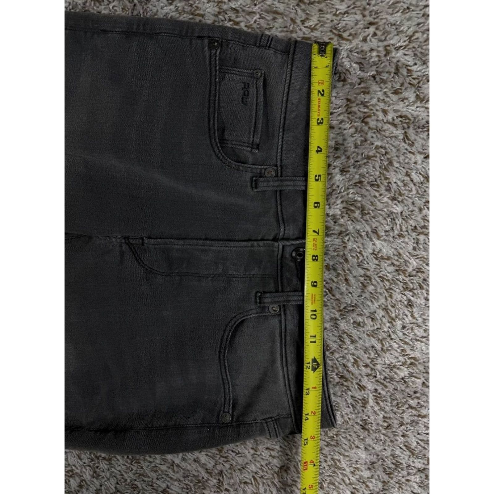 G-Star G-Star RAW 3301 Jeans Slim Straight Denim Gray Size 29x32 Men's Size US 29 - 6 Thumbnail