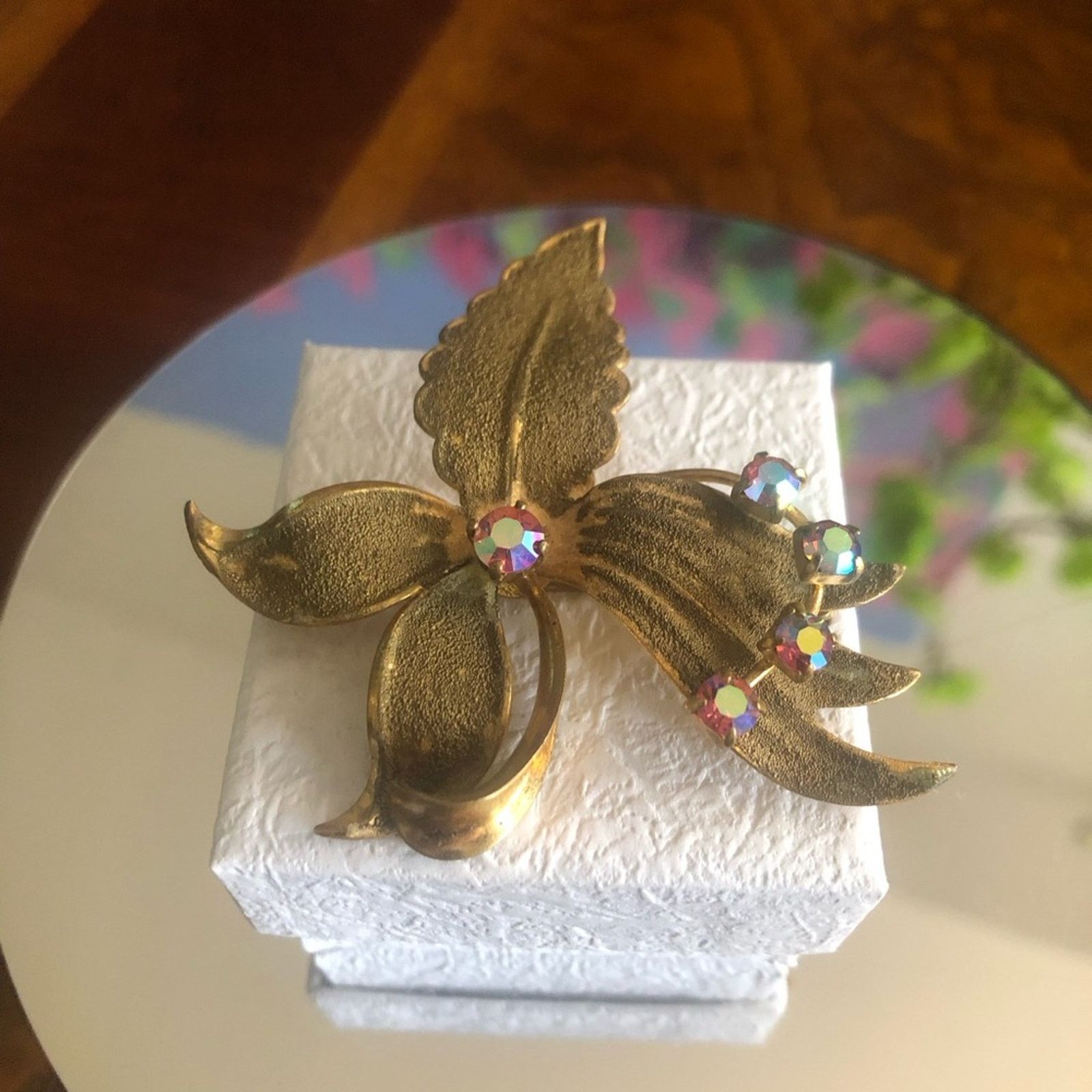 Vintage Vintage signed western germany sugar botanical brooch pin Size ONE SIZE - 1 Thumbnail