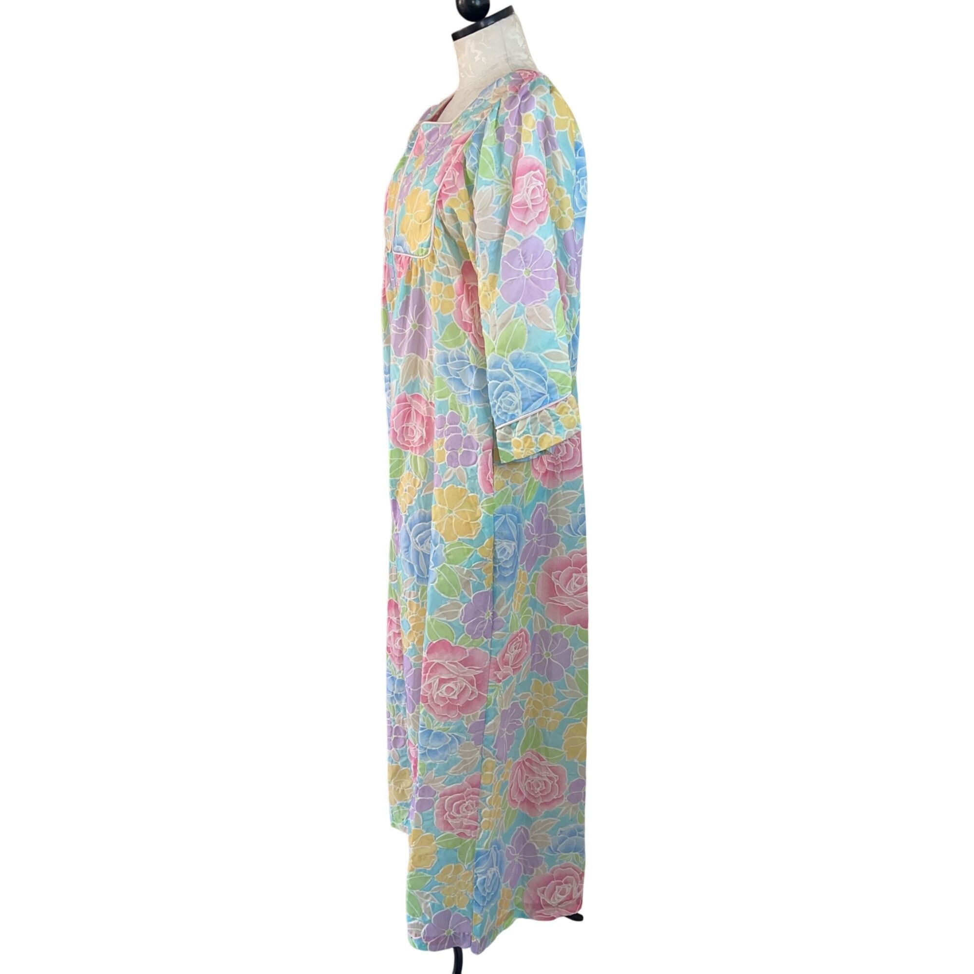 Vintage Stella Fagin Vintage Womens Robe Size Medium Size ONE SIZE - 2 Thumbnail
